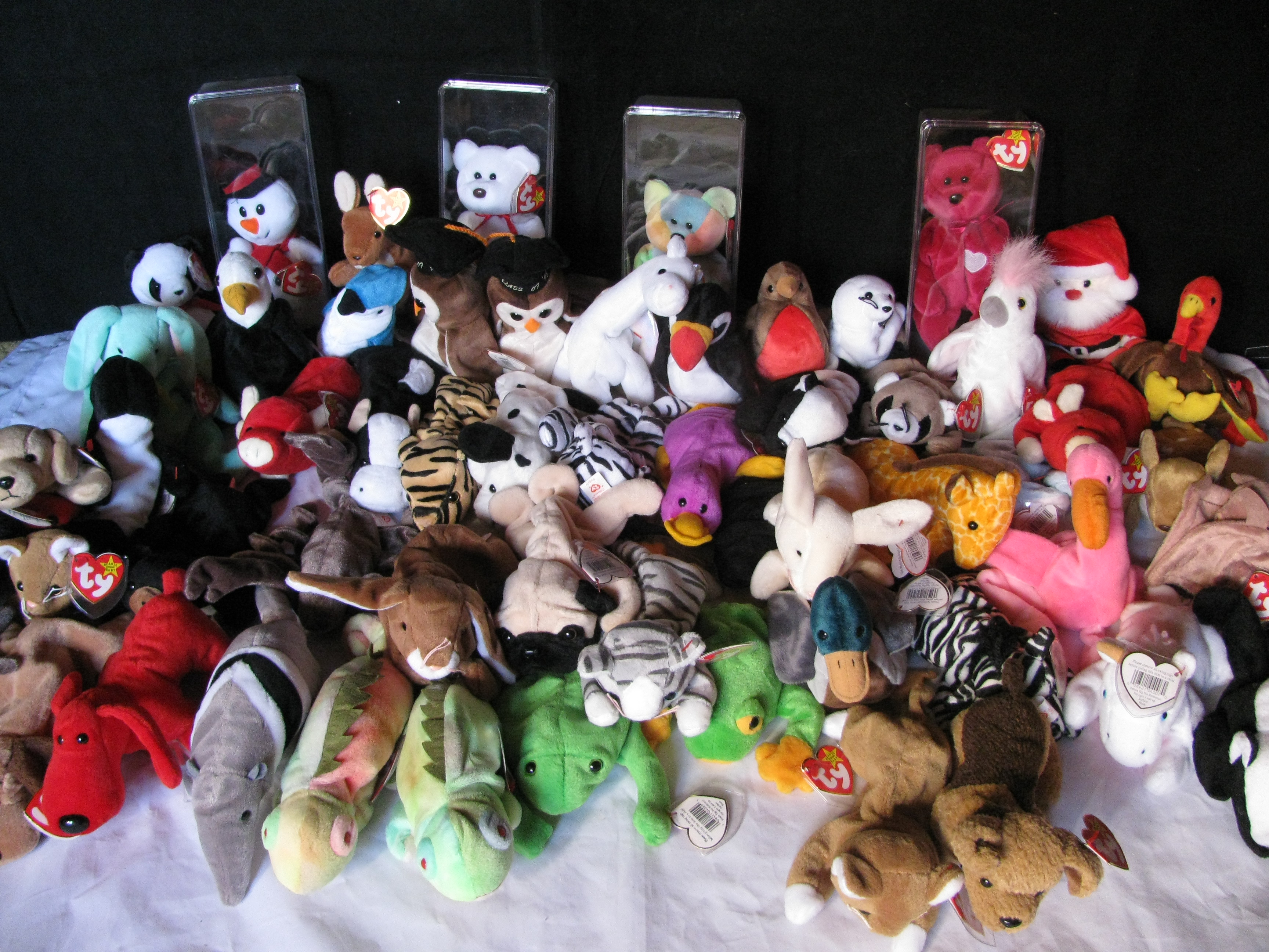 Lot of Ty Beanie Babies One