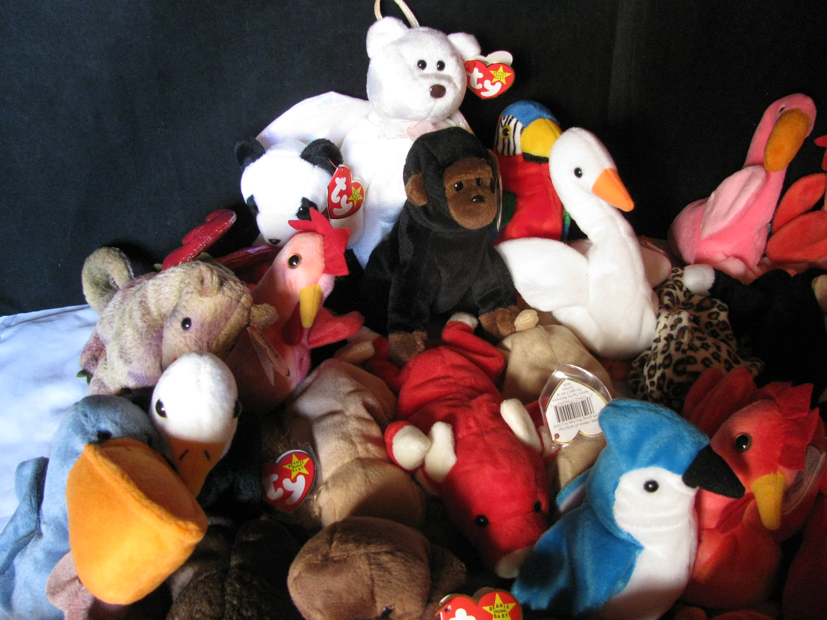 Lot of Ty Beanie Babies Two
