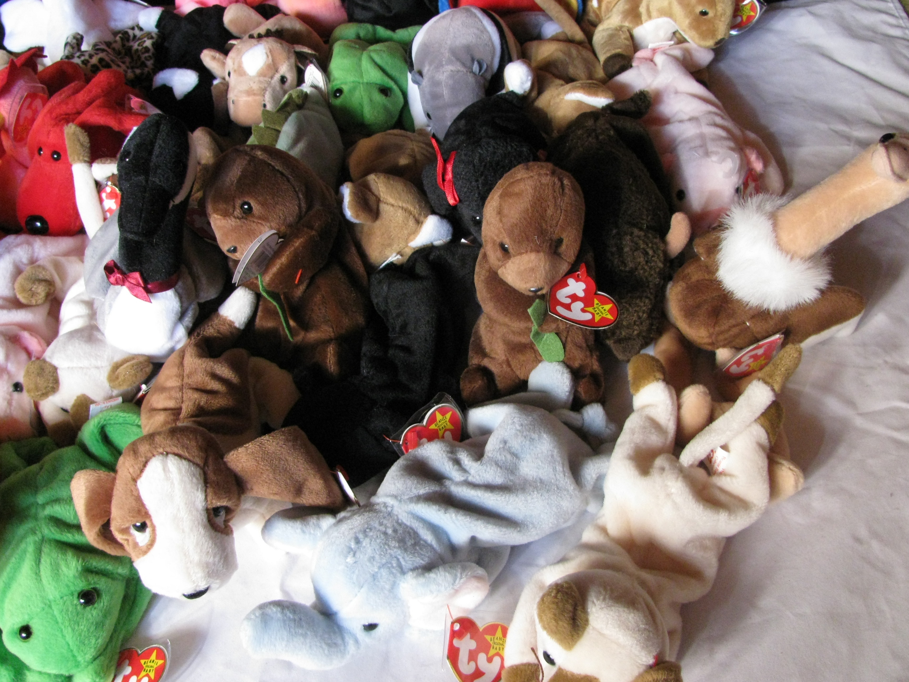 Lot of Ty Beanie Babies Two