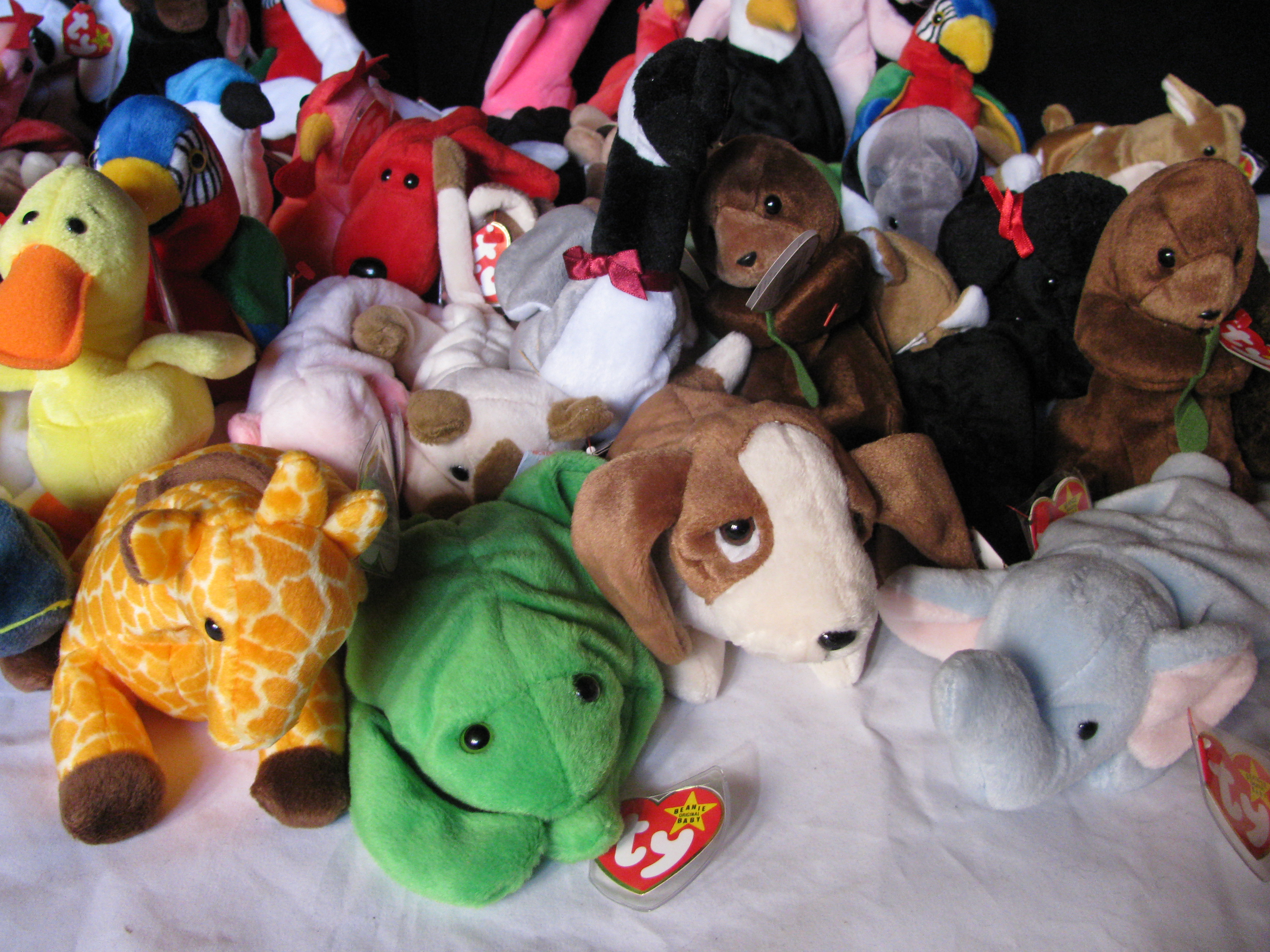 Lot of Ty Beanie Babies Two
