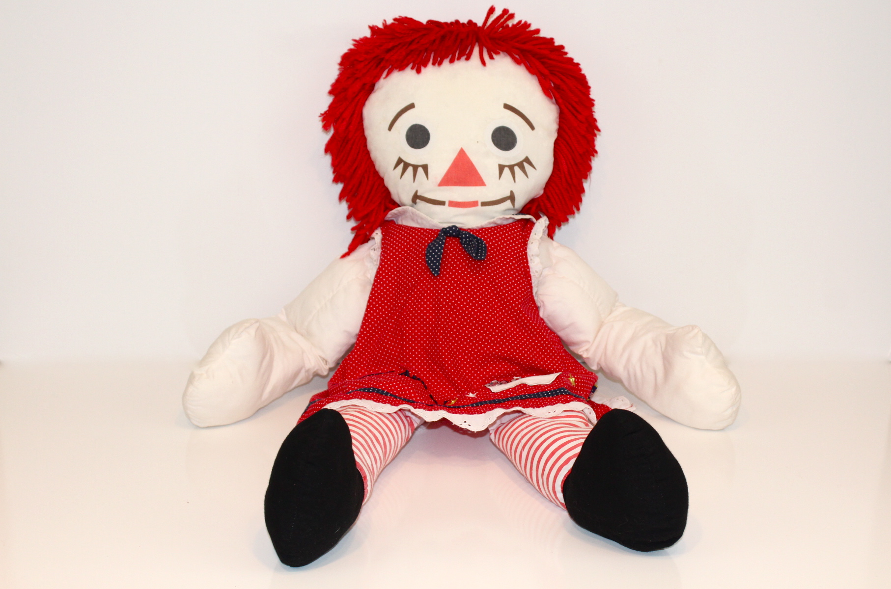Vintage Large Classic Raggedy Ann Doll