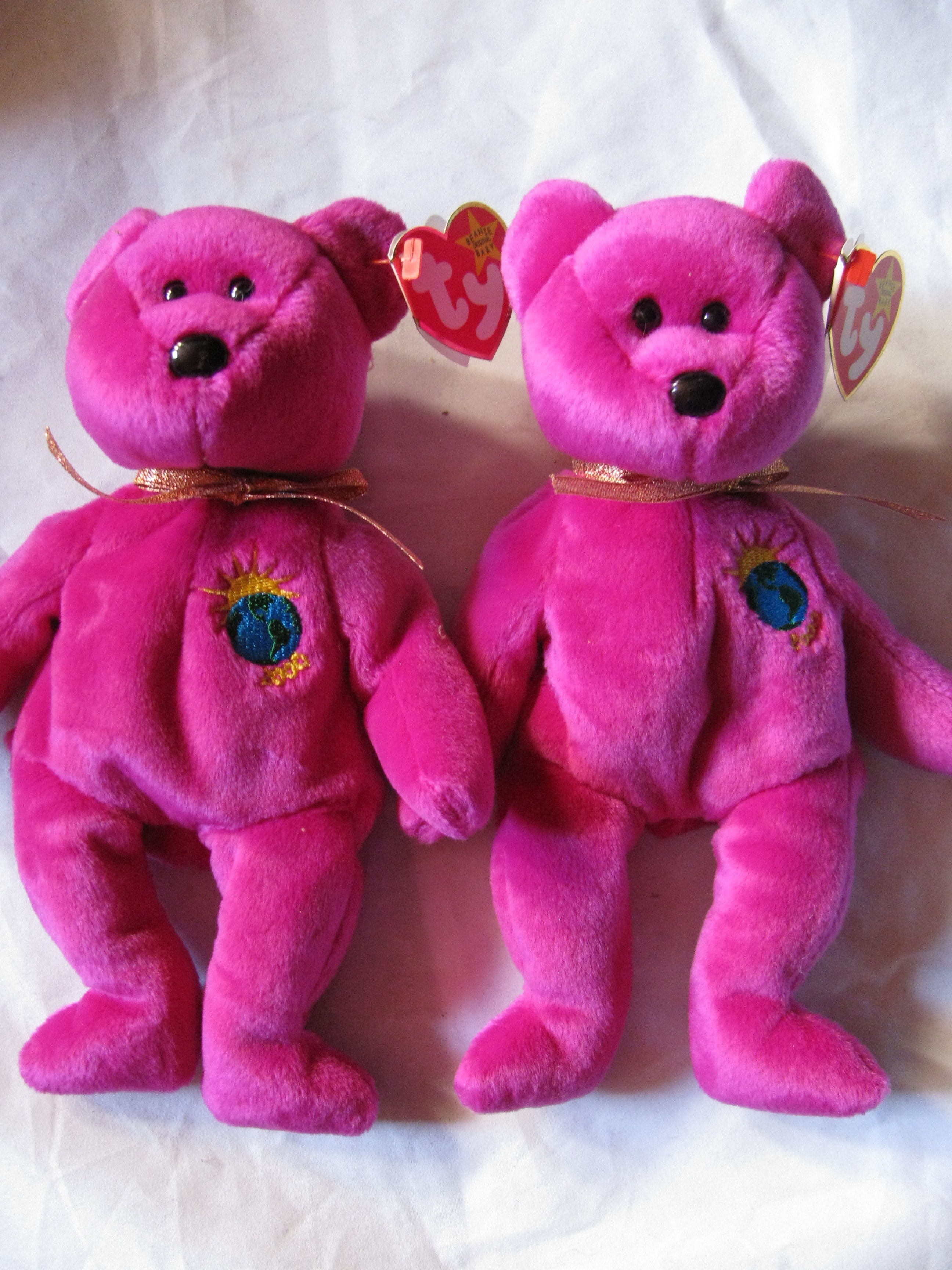 Lot of Ty Beanie Babies Four (Collector's Bears)