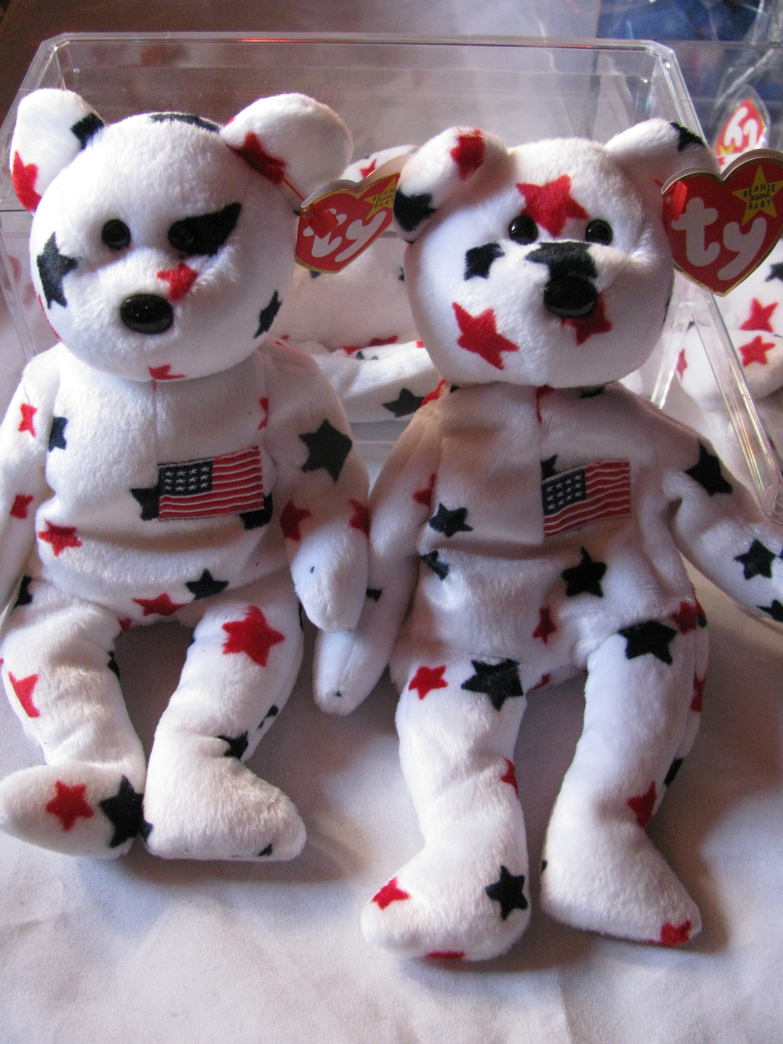 Lot of Ty Beanie Babies Four (Collector's Bears)