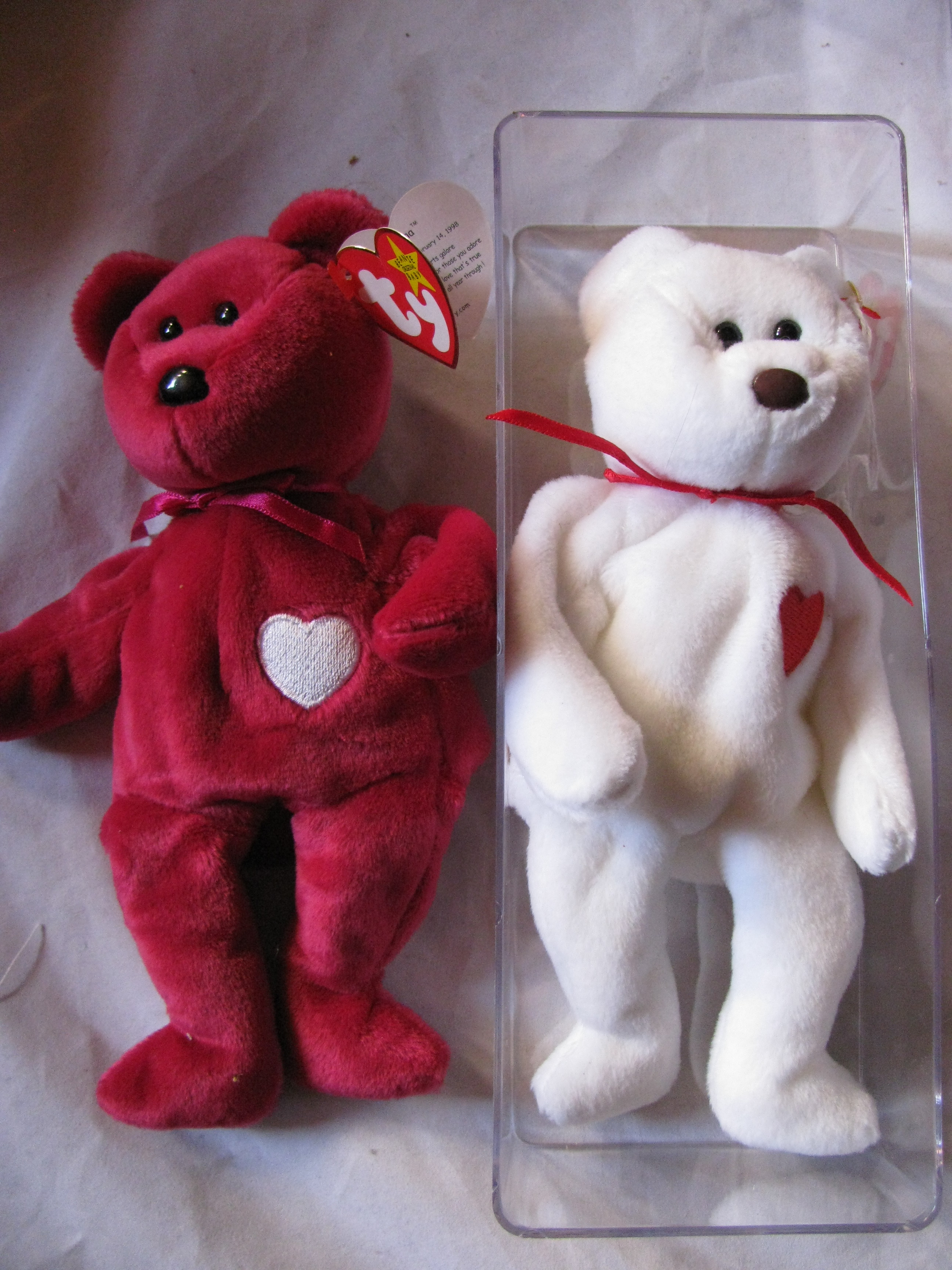 Lot of Ty Beanie Babies Four (Collector's Bears)