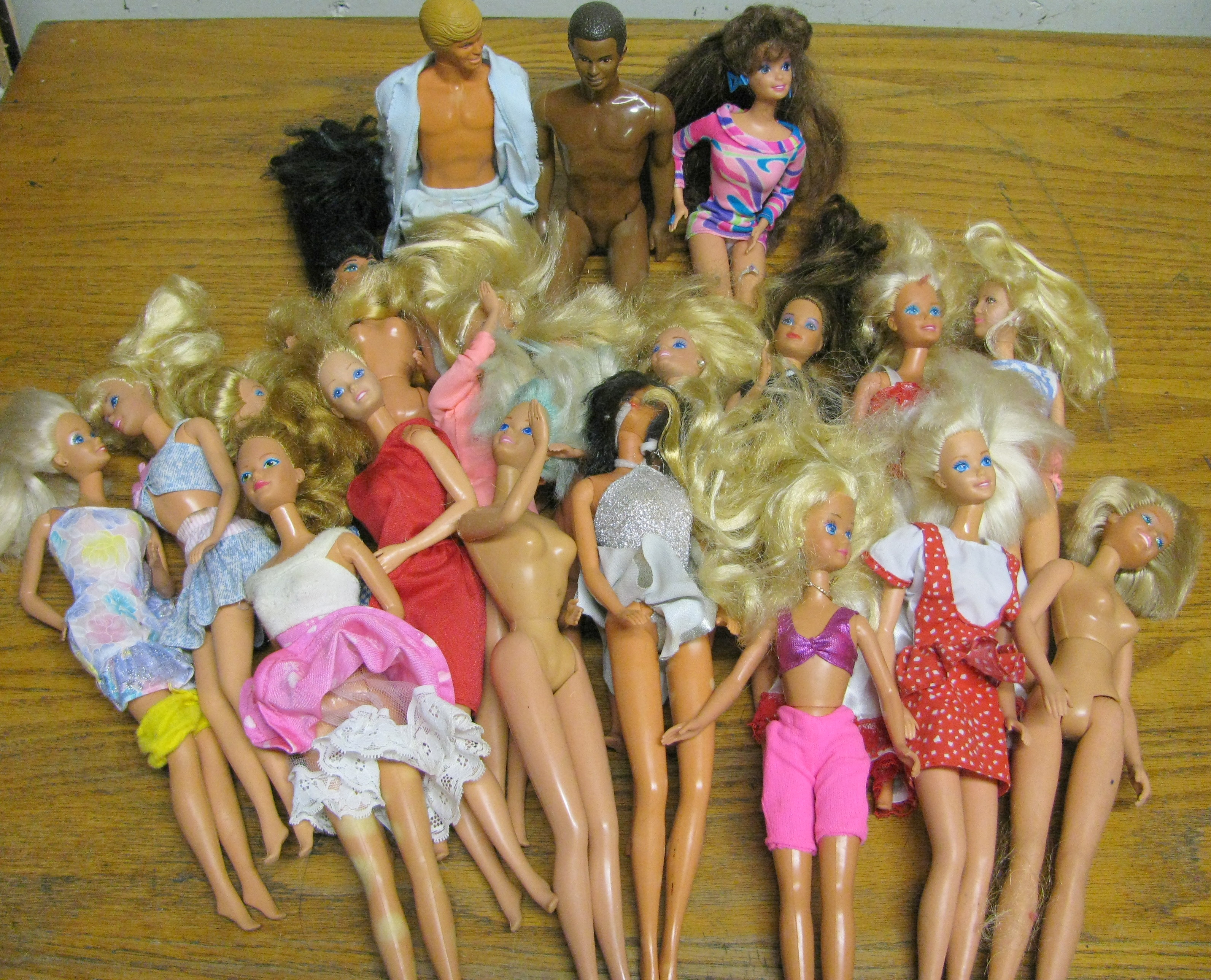 Large Barbie Doll Lot
