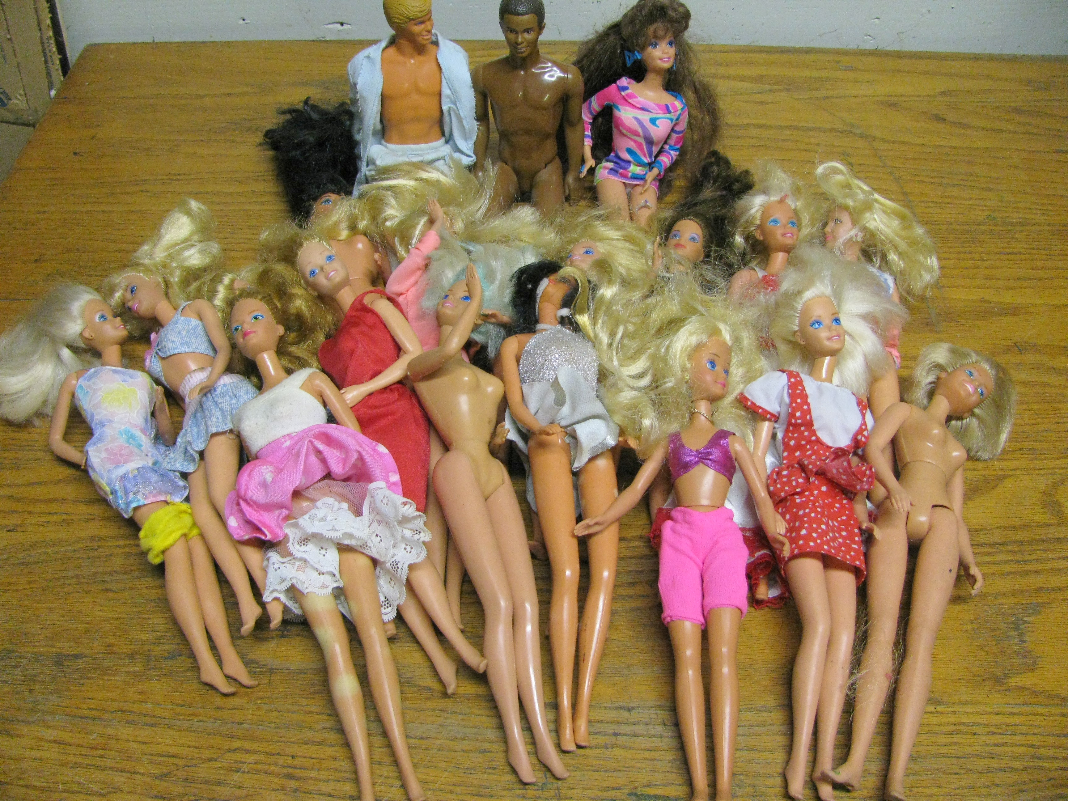 Large Barbie Doll Lot