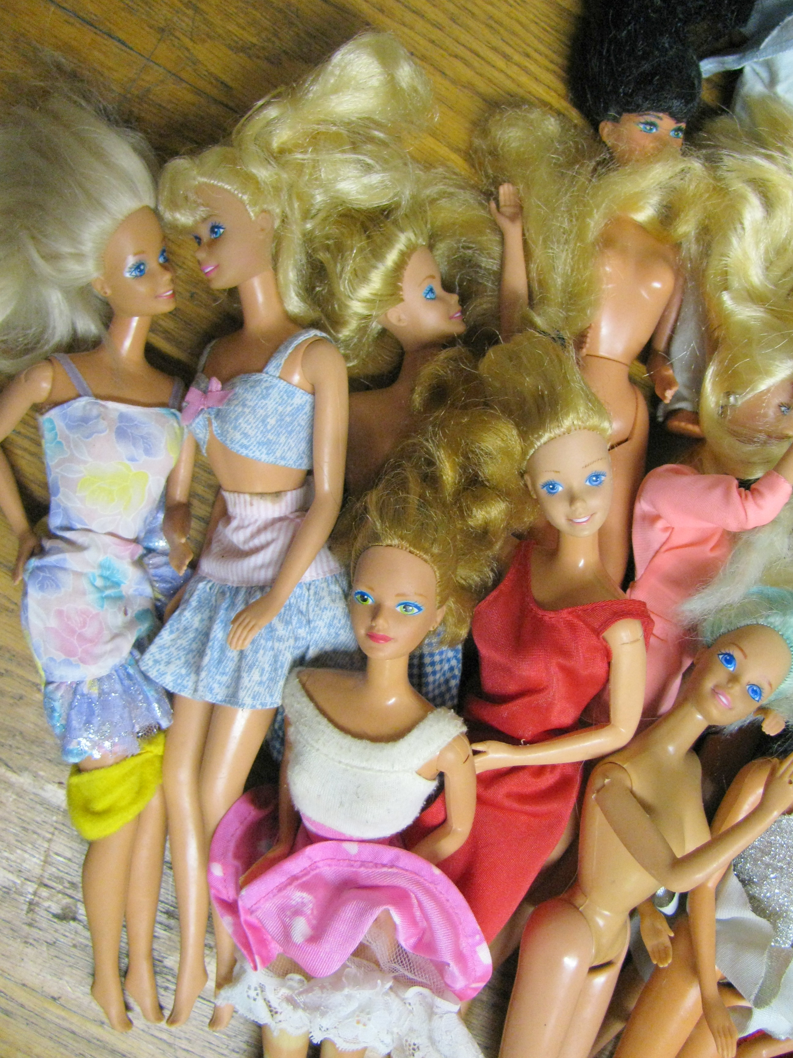 Large Barbie Doll Lot
