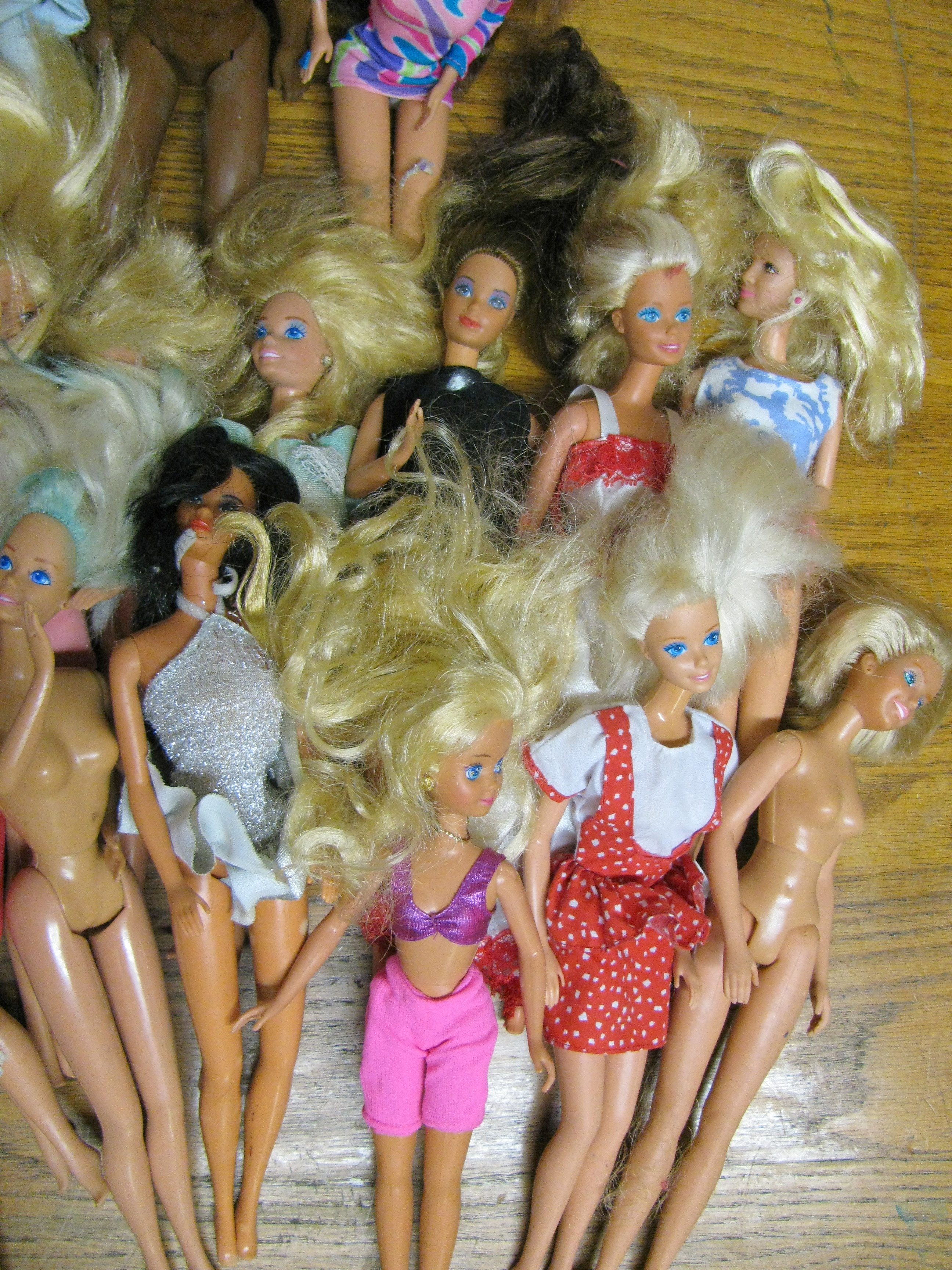 Large Barbie Doll Lot