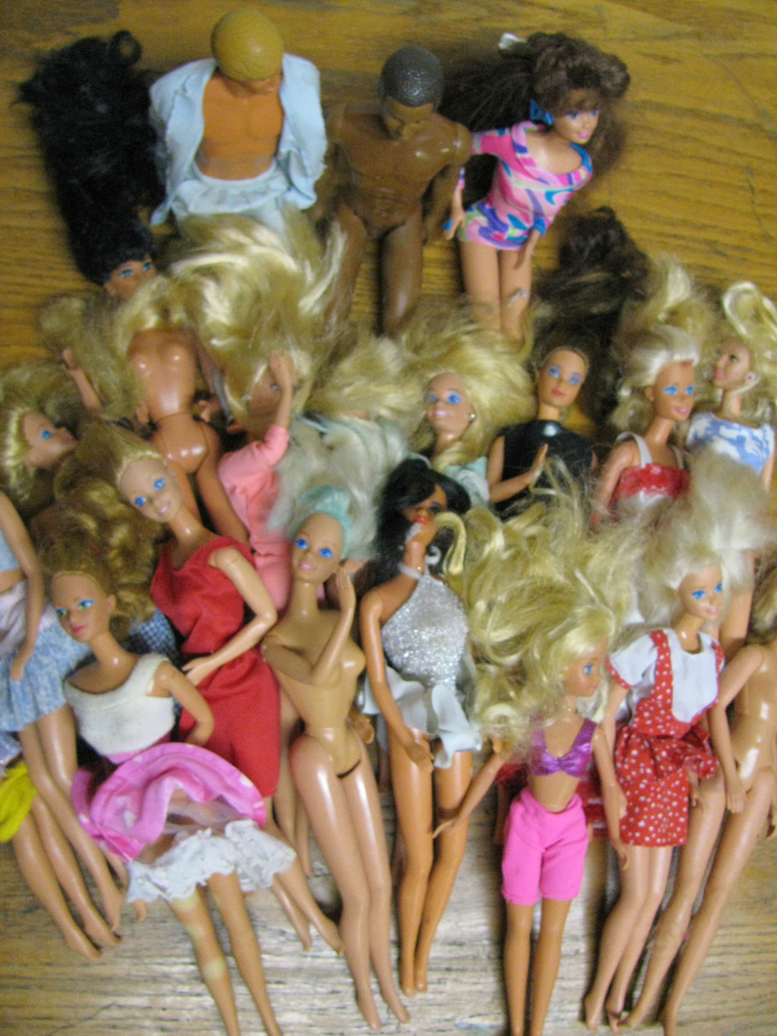 Large Barbie Doll Lot
