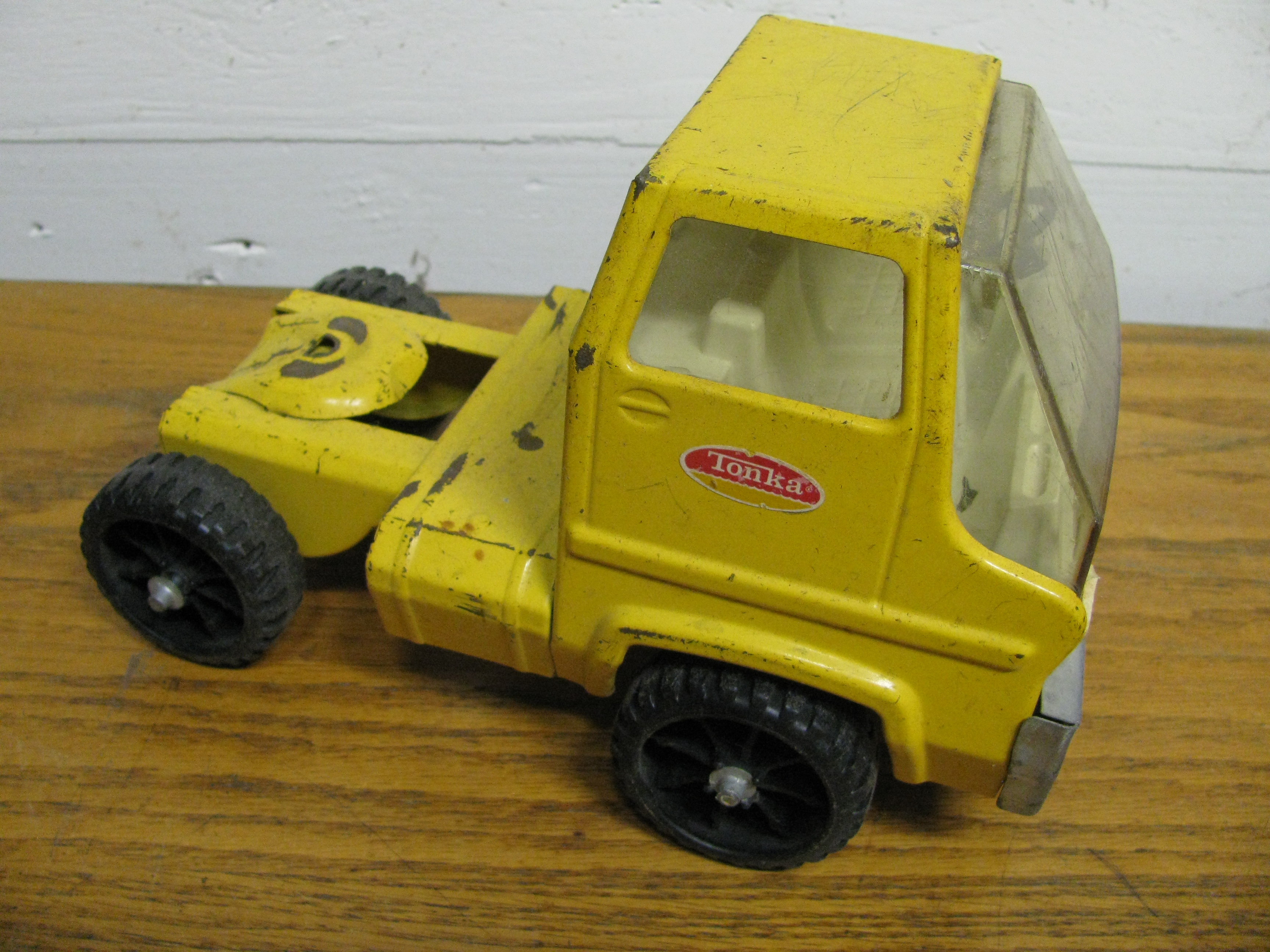 Tonka Vehicles and a John Deere Tractor