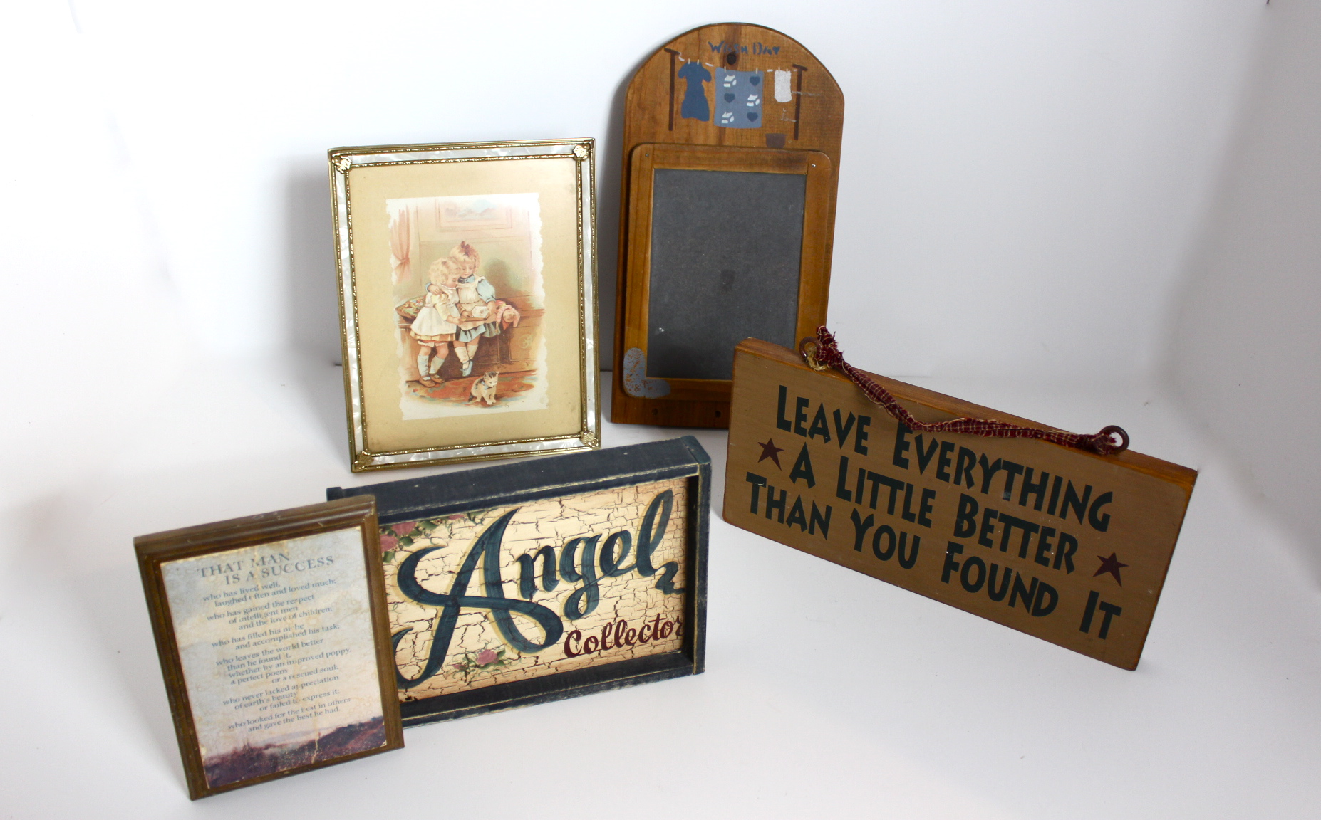 Collection of Vintage Style Wall Art