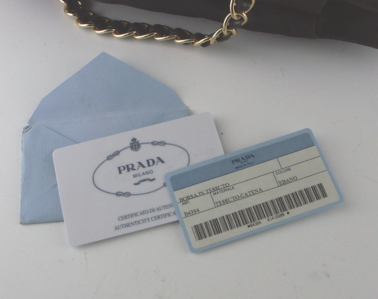 Black Nylon PRADA Handbag