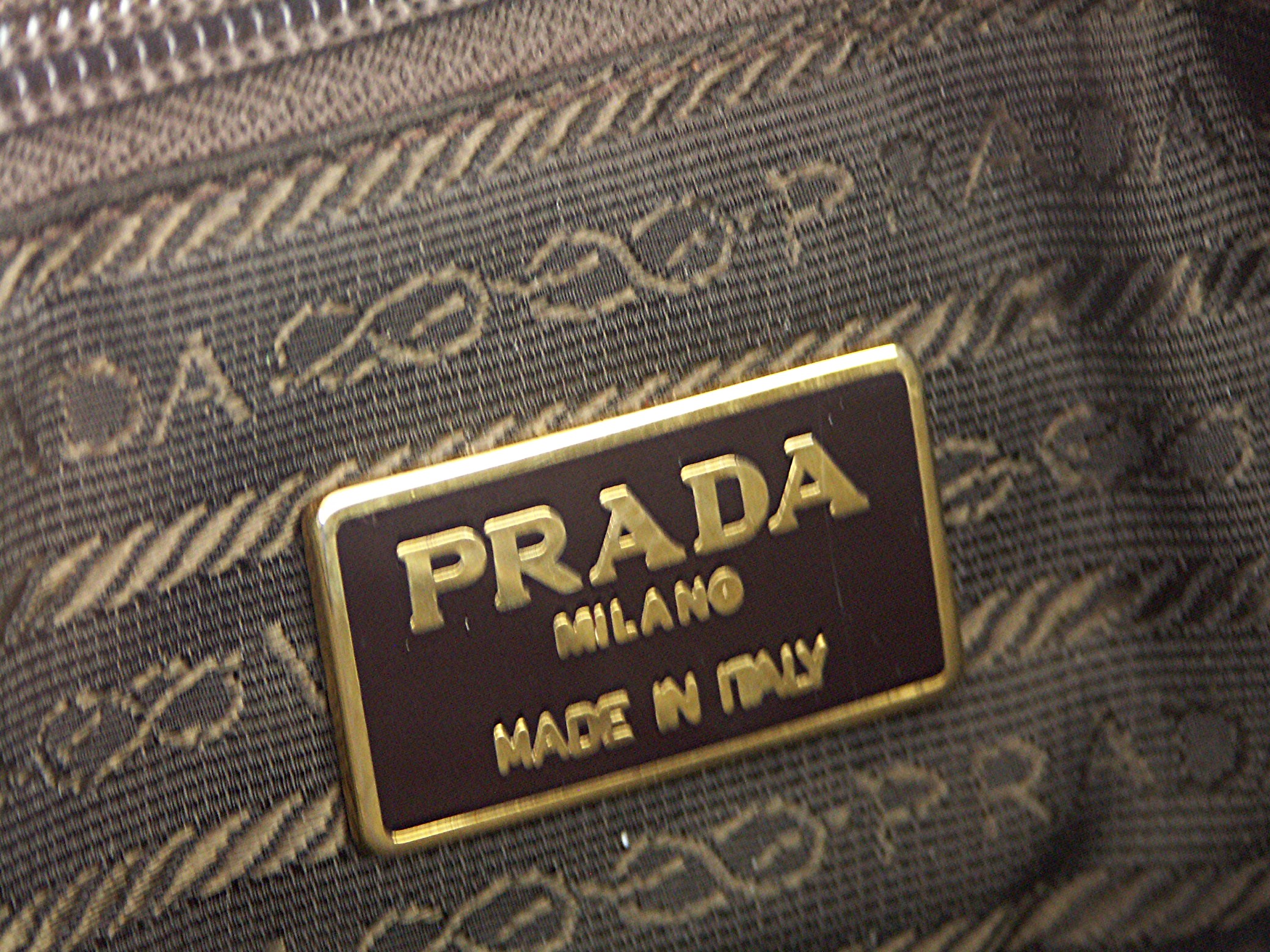 Black Nylon PRADA Handbag