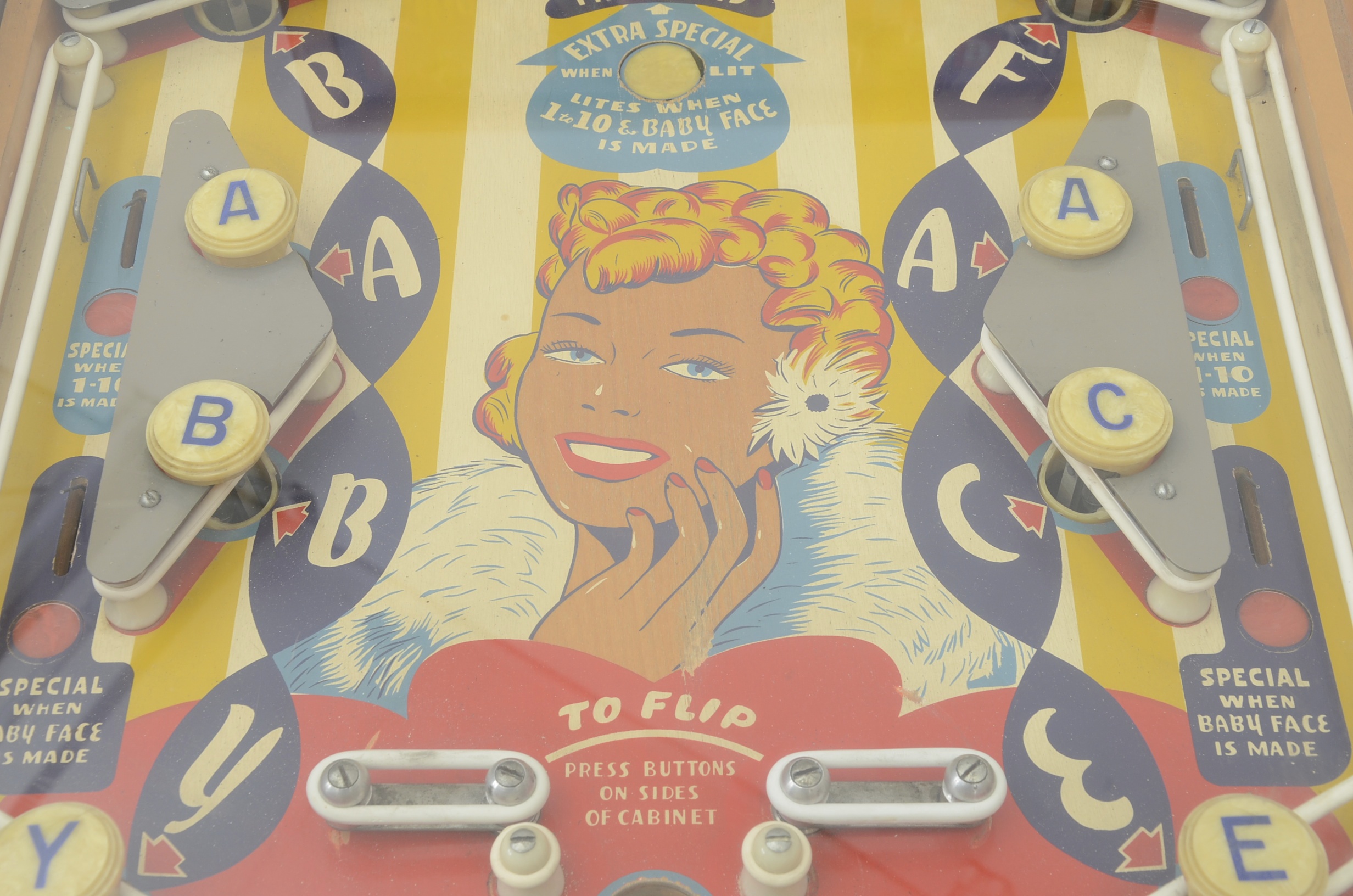 Nostalgic Babyface Pinball Machine