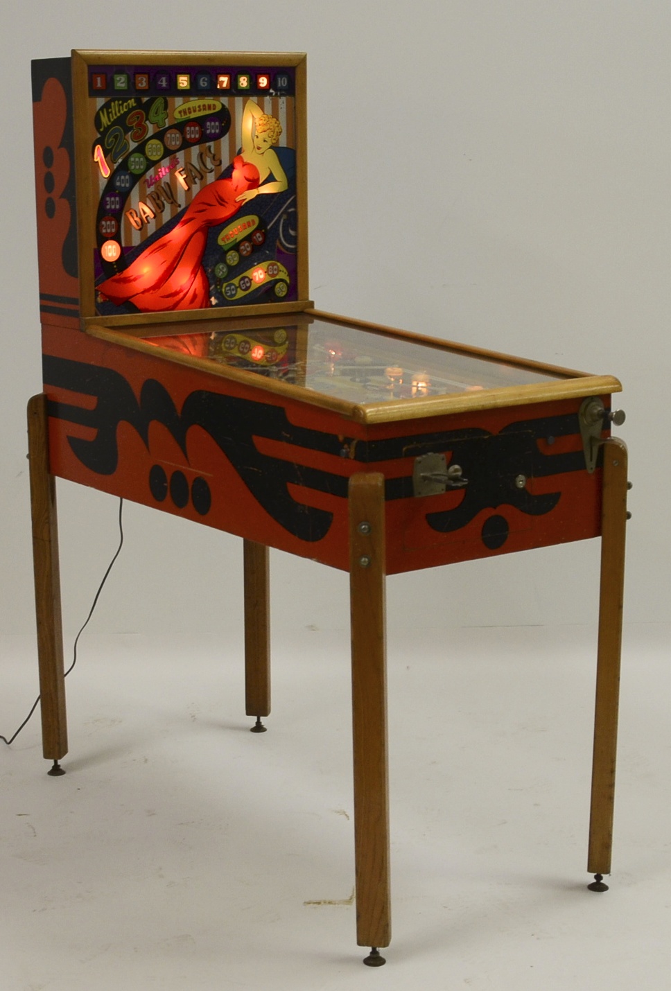 Nostalgic Babyface Pinball Machine