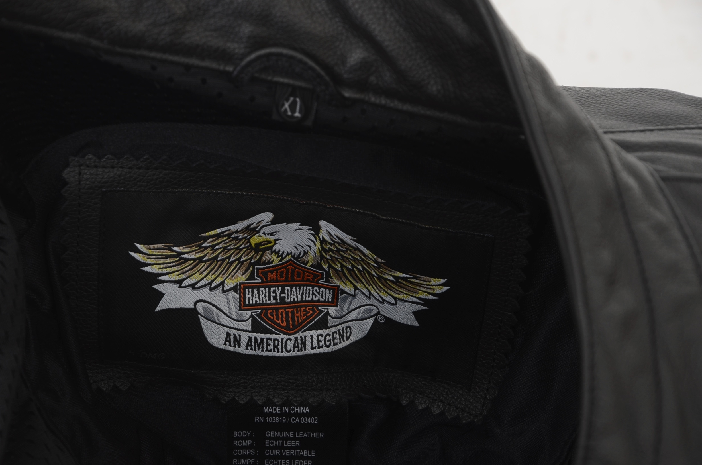 Harley Davidson Limited Edition Leather Jacket