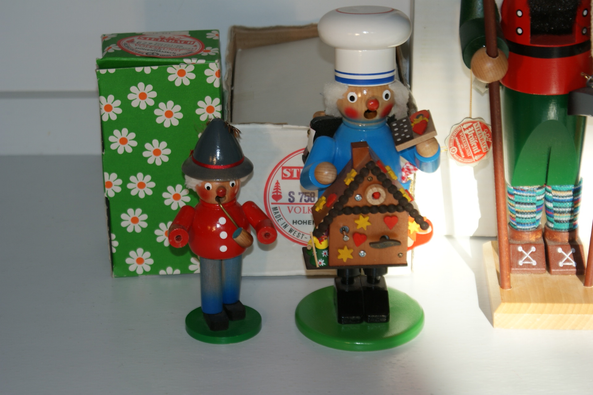Vintage Handcrafted German Nutcrackers and Smokers