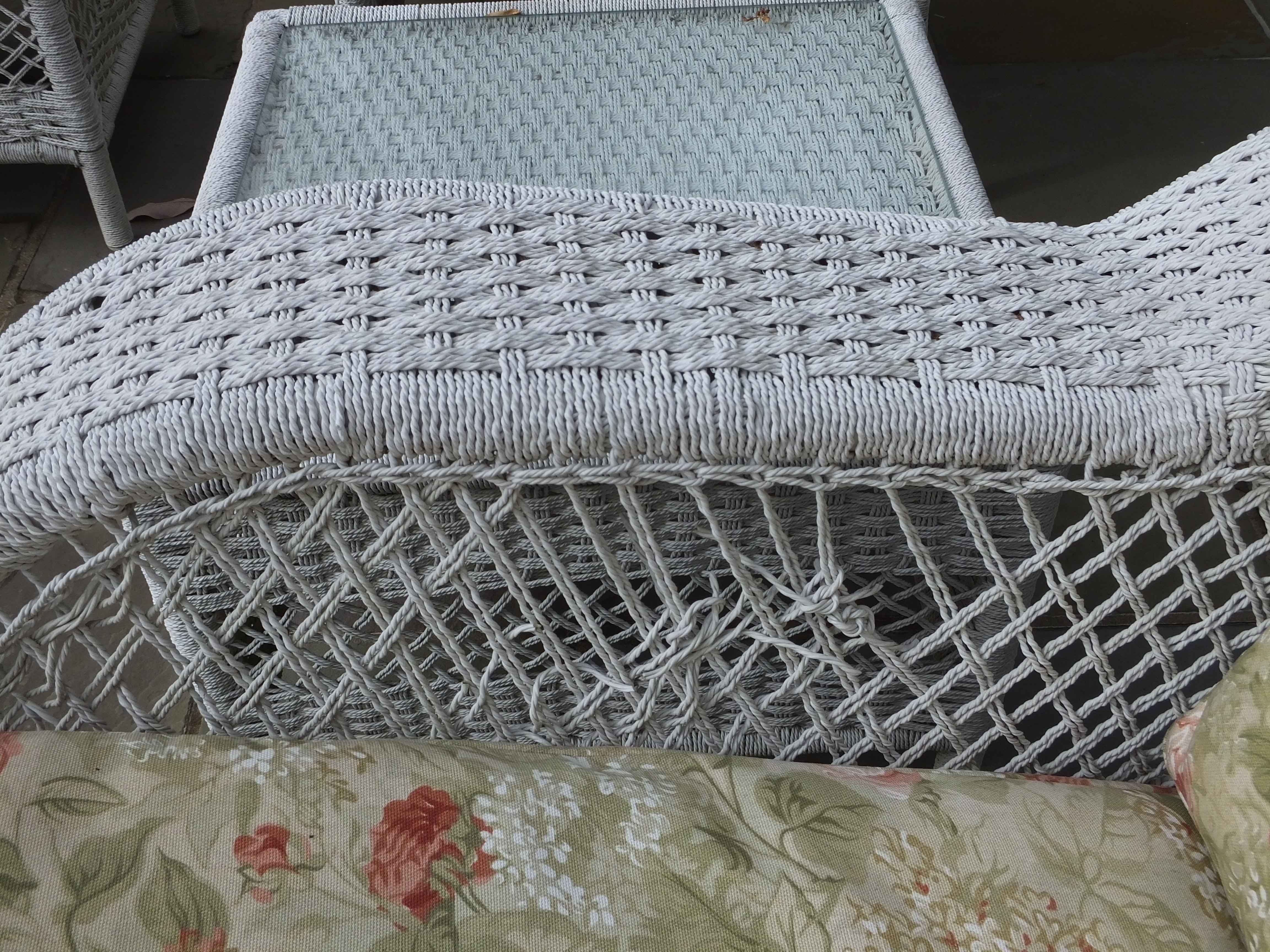 Wicker Like Patio Furniture Ensemble