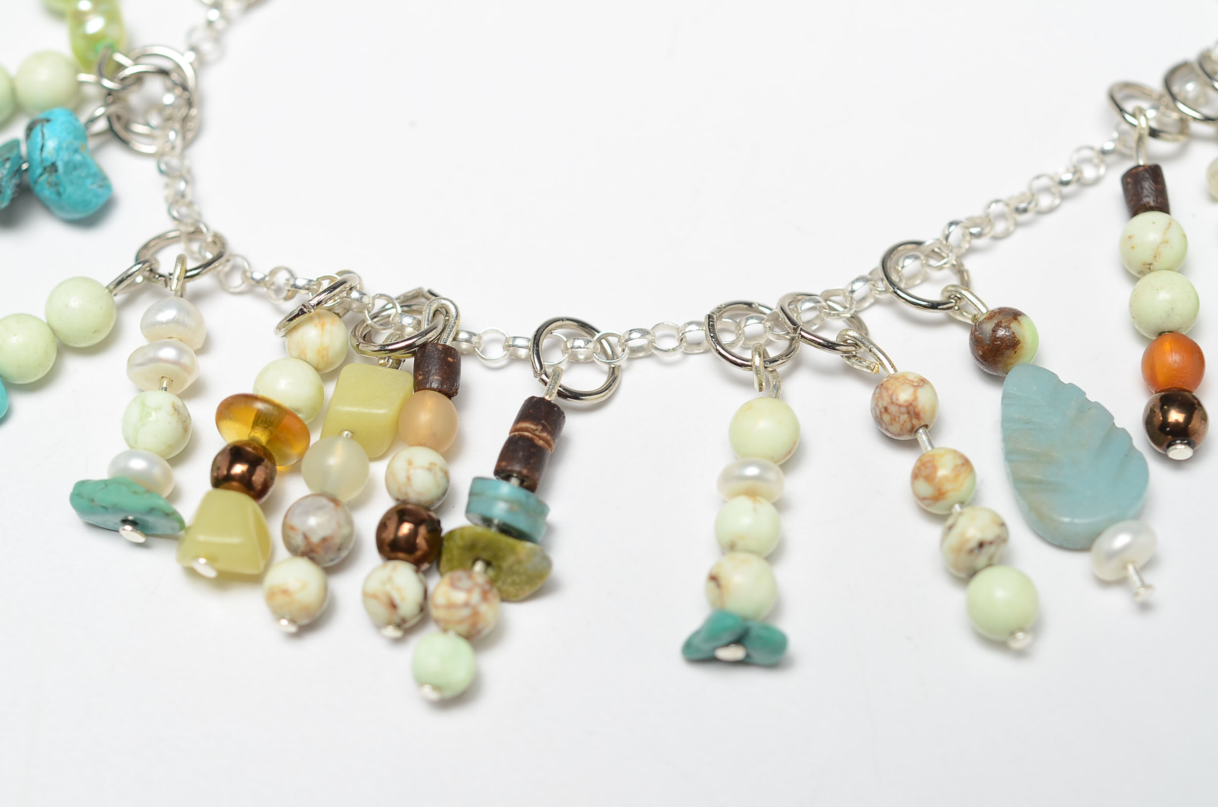 Sterling Silver Charm Bracelet