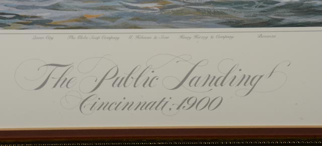 Limited Edition Lithograph Print, Michael Blaser