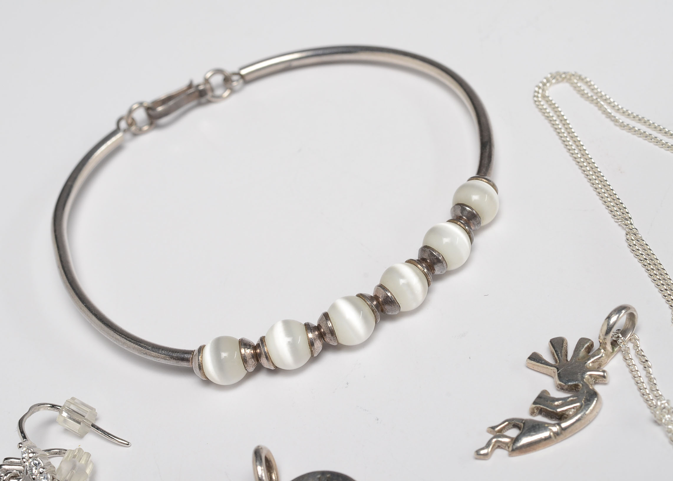 Collection of 925 Sterling Jewelry