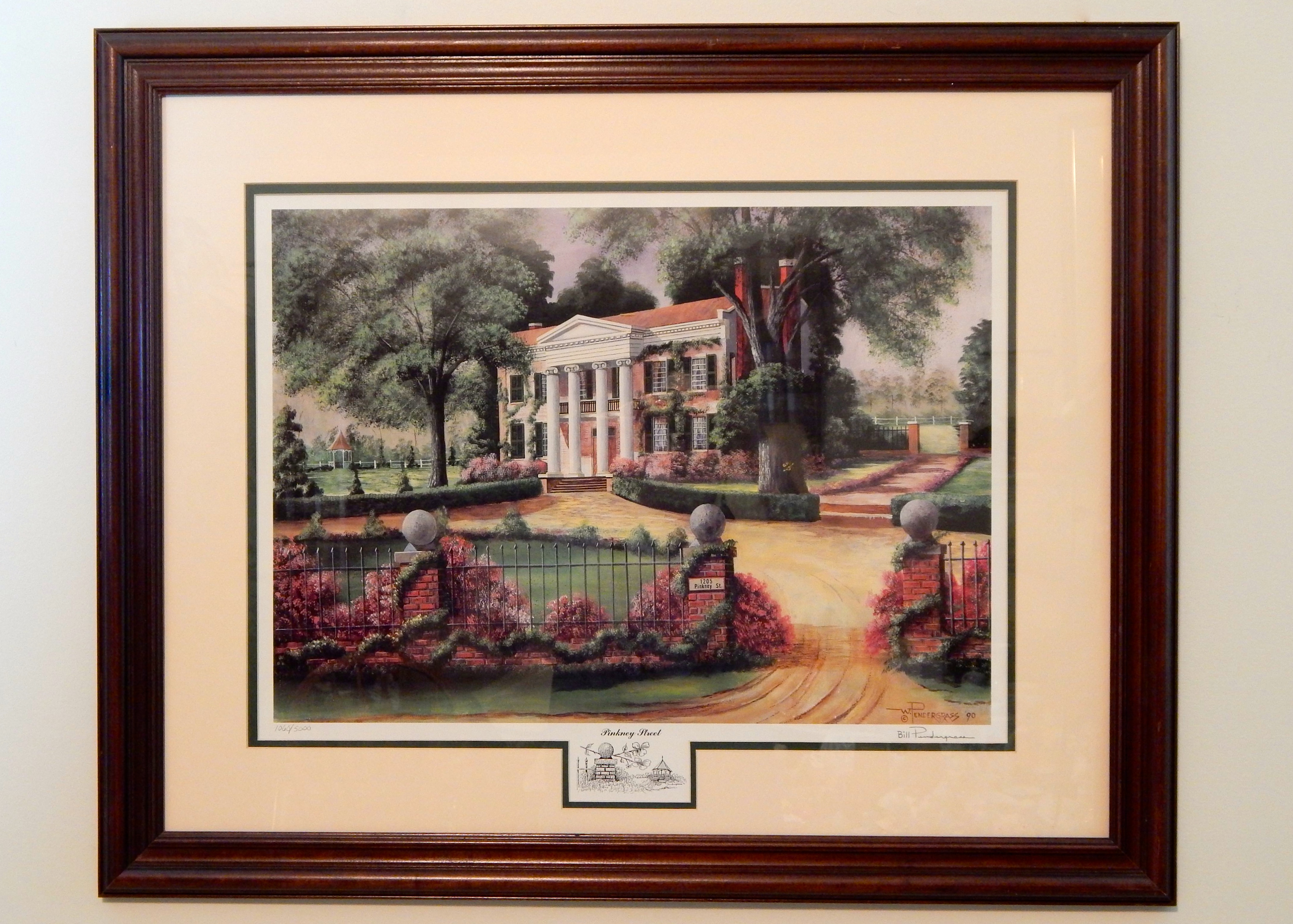 William Pendergrass Artist Proof "Pinkney Street"