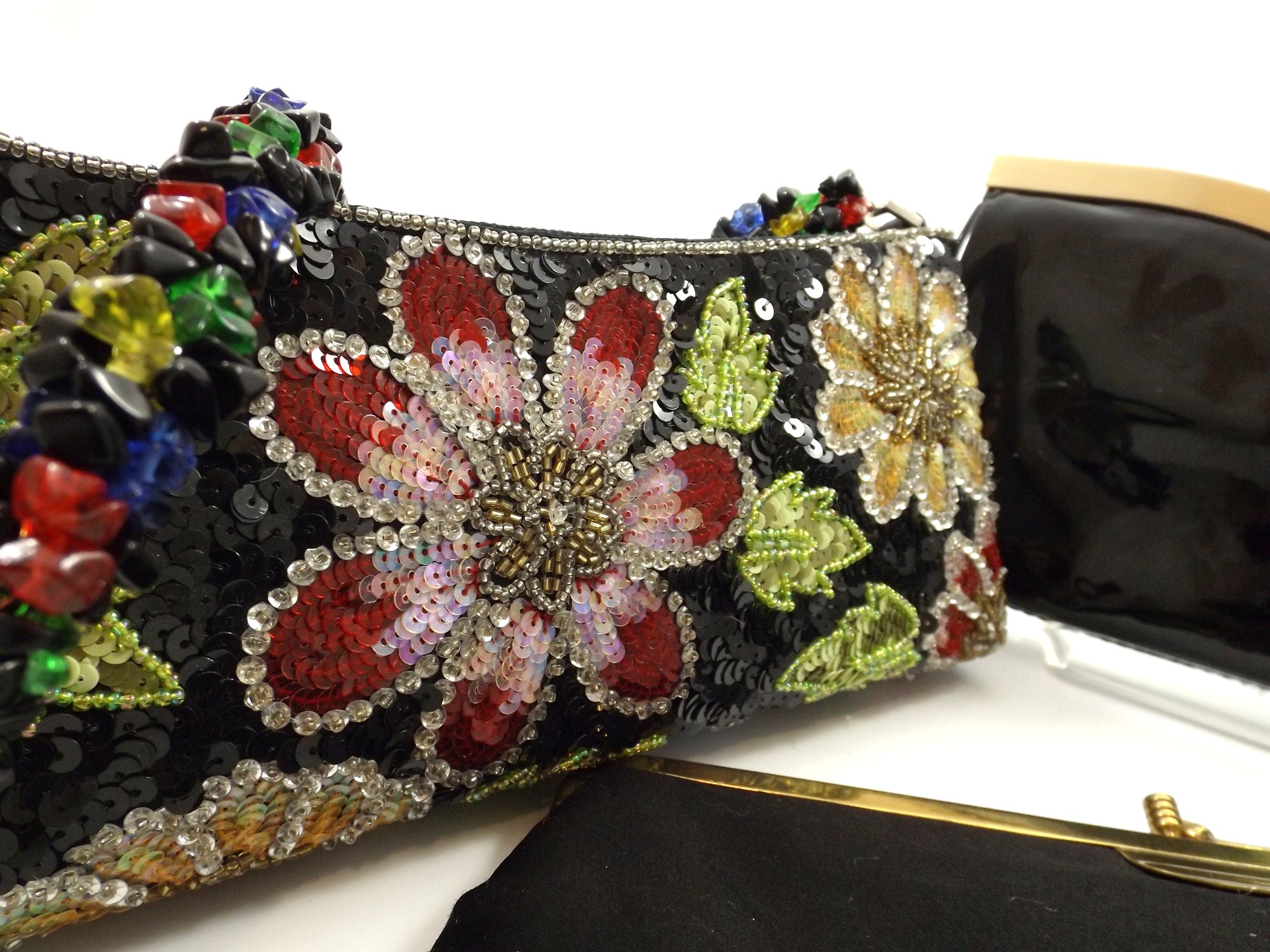Vintage and Modern Purses, with Ann Taylor Clutch