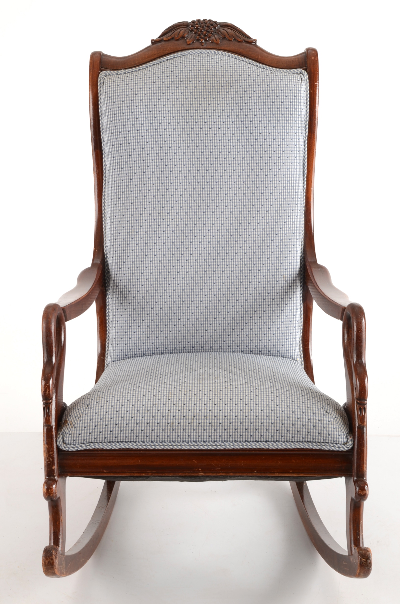 Victorian Style Gooseneck Rocking Chair