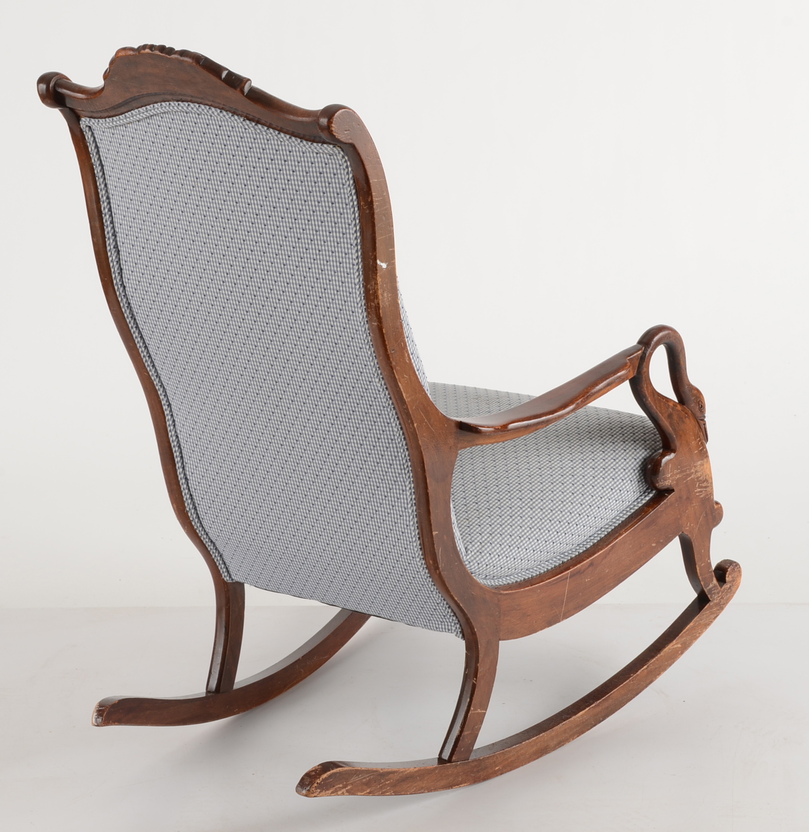 Victorian Style Gooseneck Rocking Chair