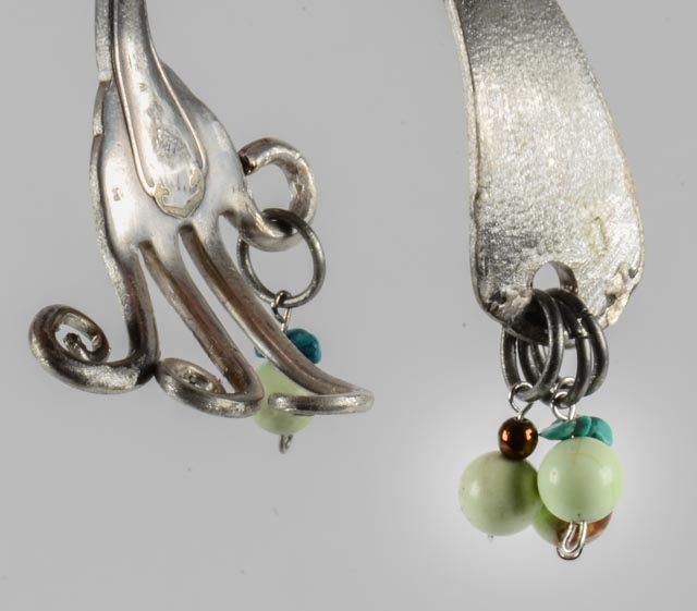 Repurposed Silver-plated Fork Bracelet