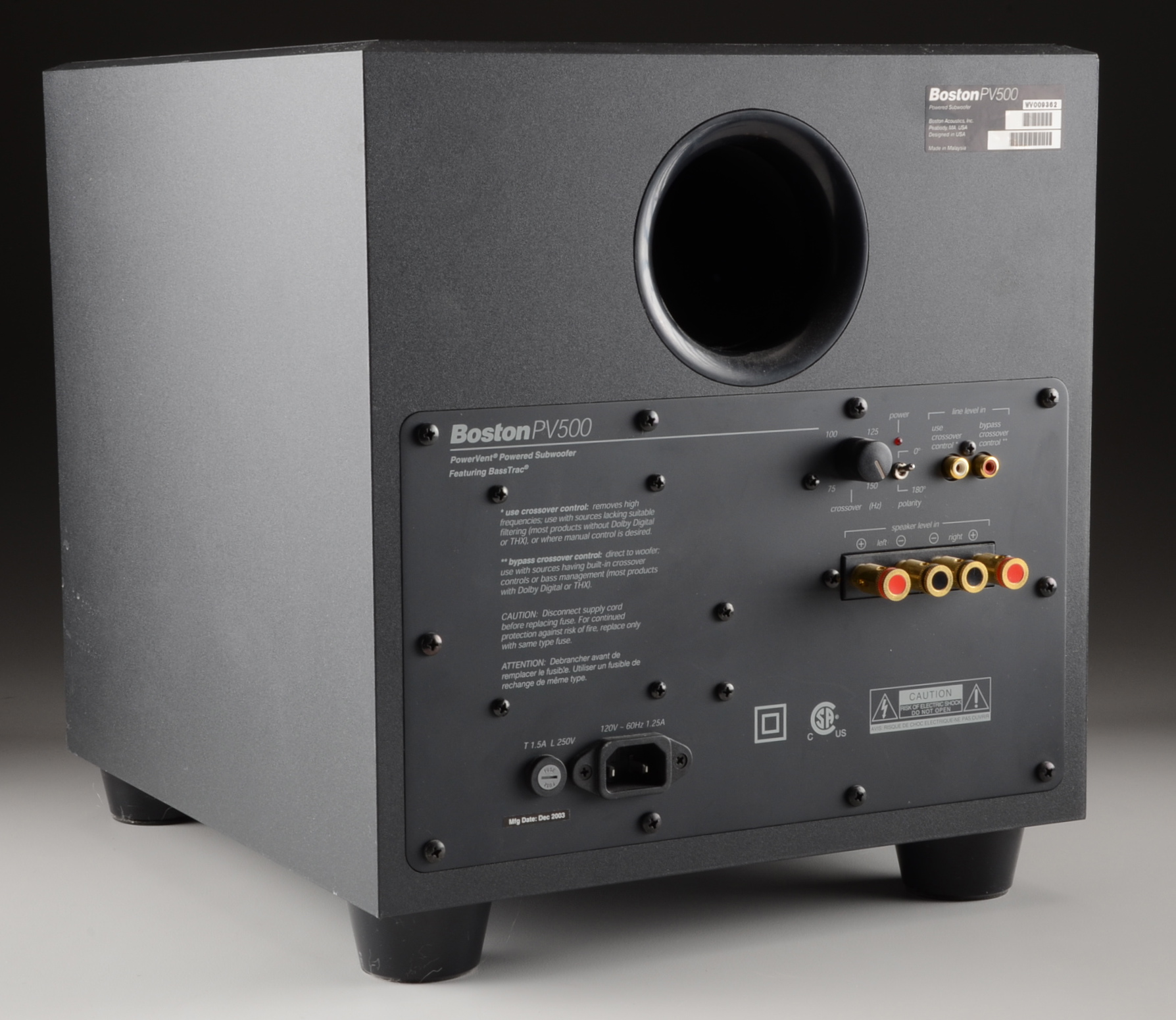 Boston Subwoofer PV500