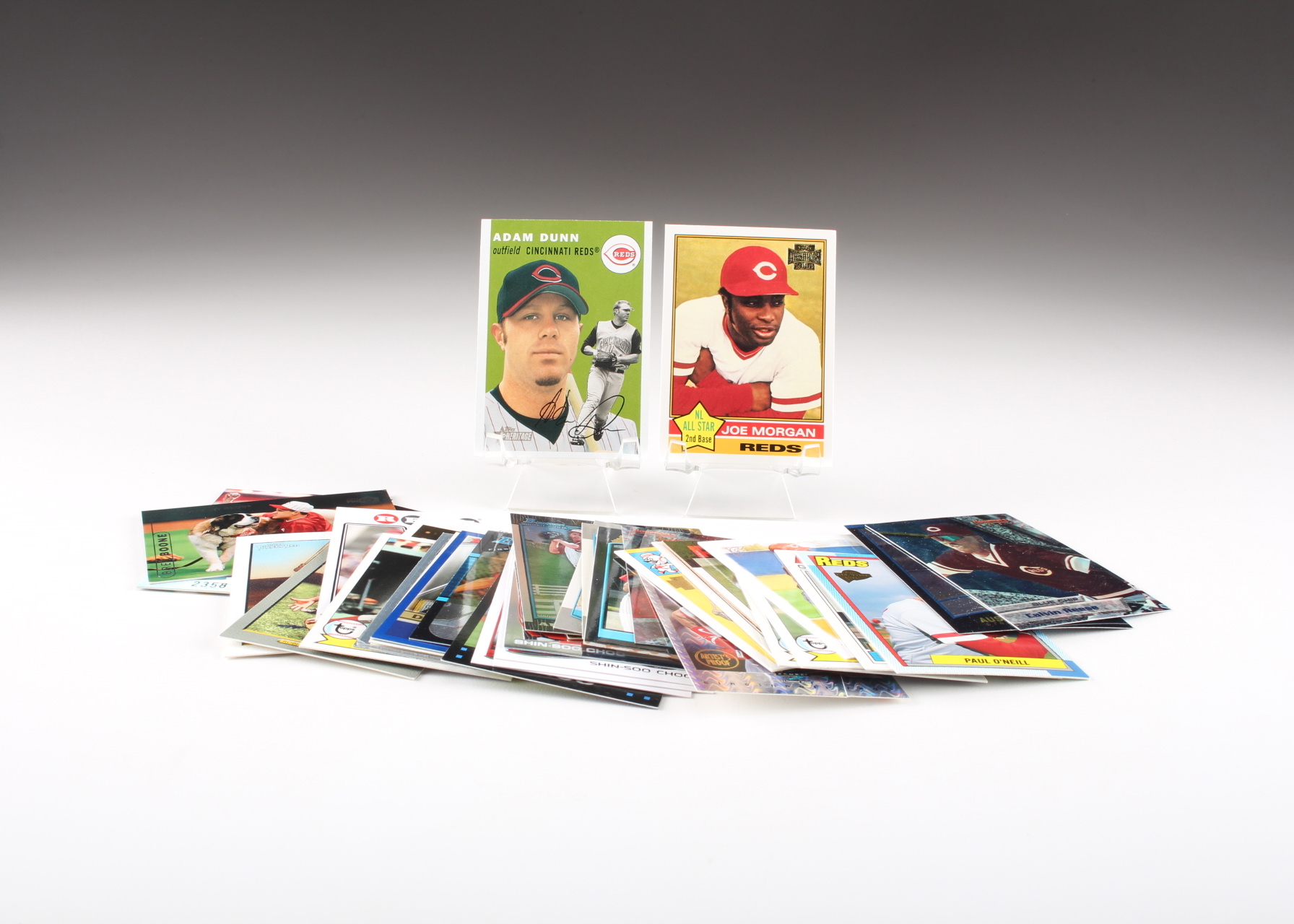 Lot of Former Cincinnati Reds Cards