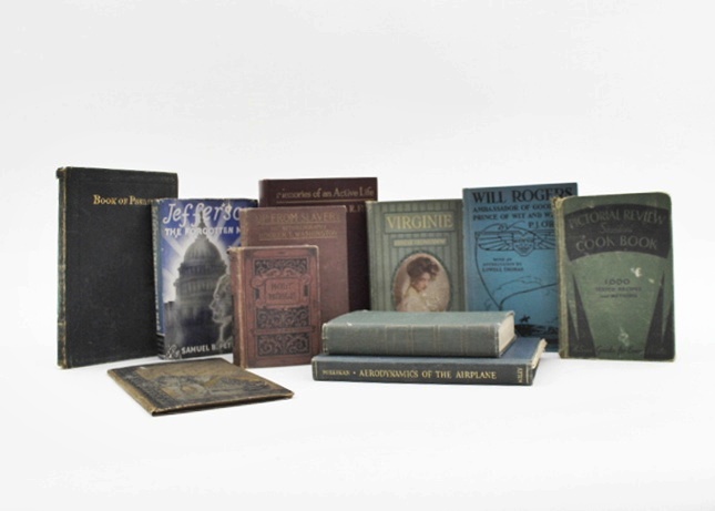 Antique Books 1888 - 1938 Twain, Worlds Fair, Up from Slavery