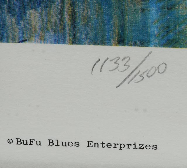 1970s University of Kentucky "Kentucky Heroes" Signed Print