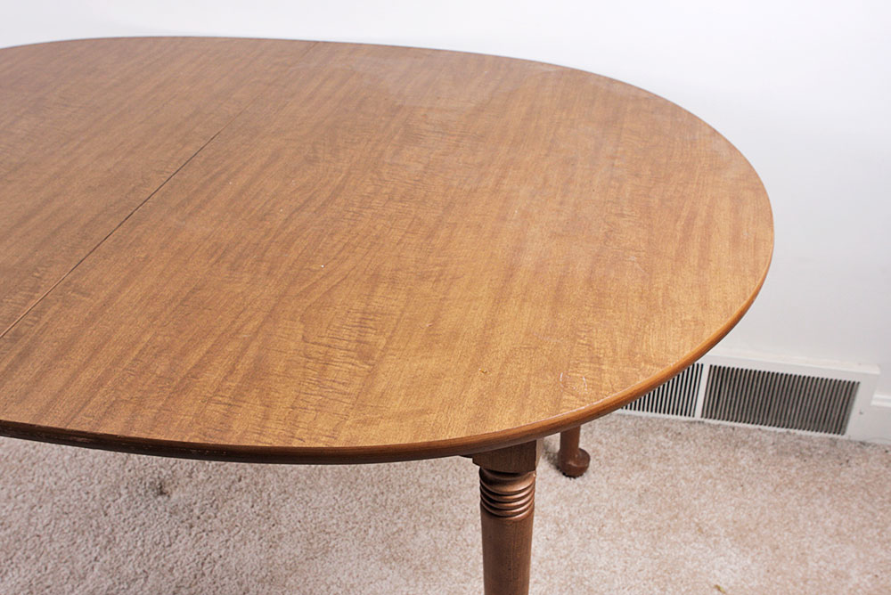 Maple Laminate Dining Room Table