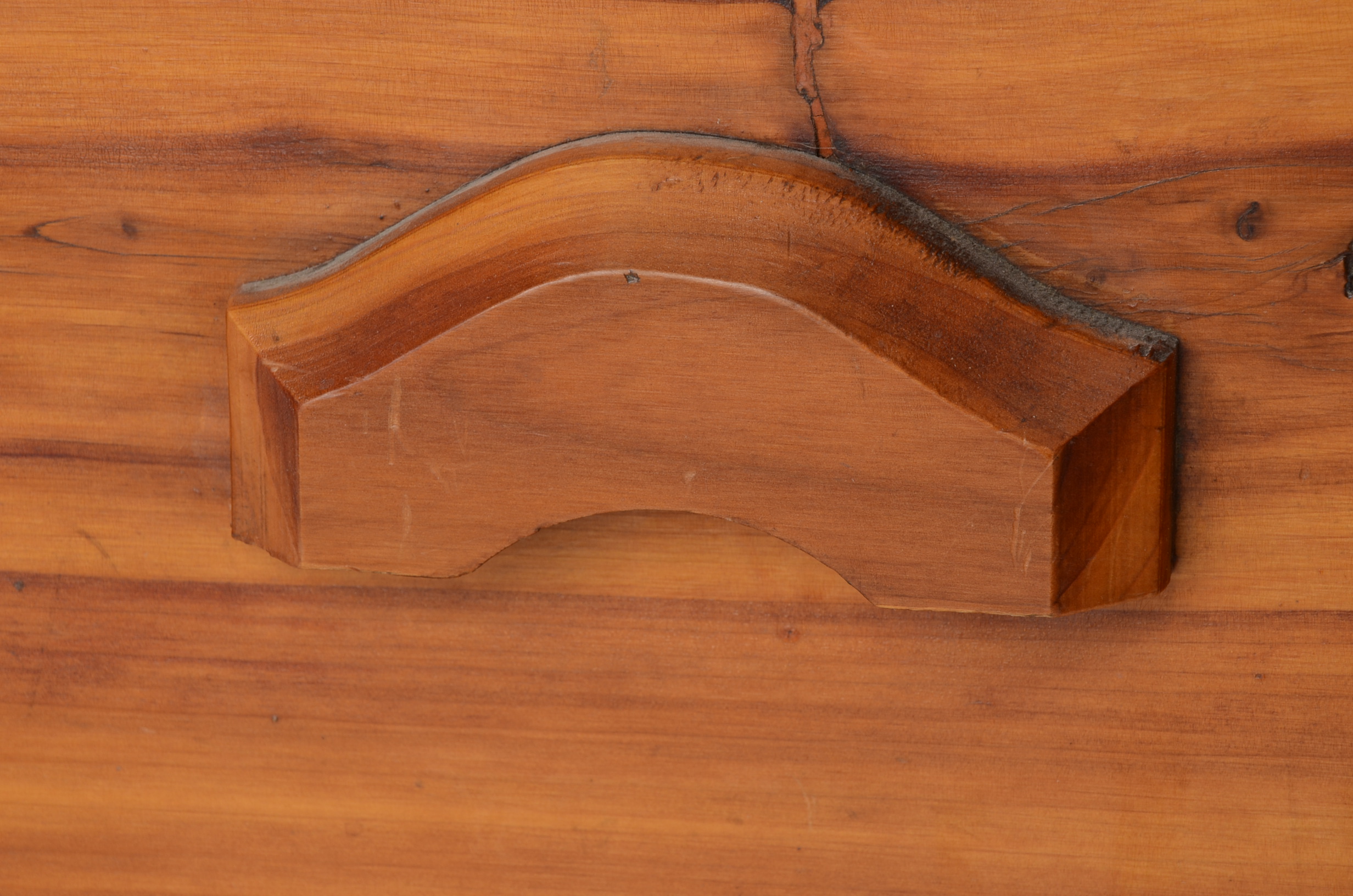 Vintage Cedar Chest with Metal Bands