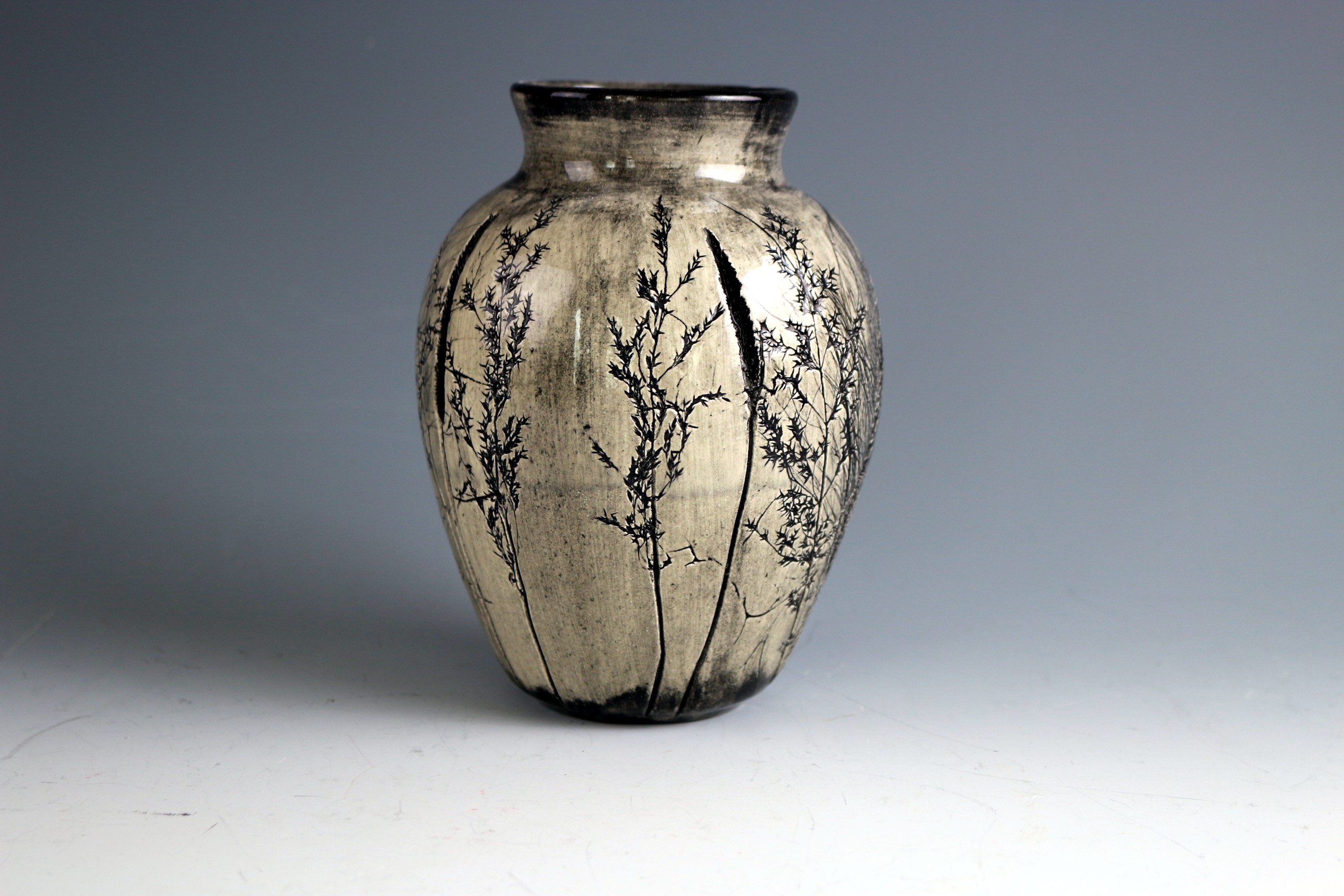 Signed Fred Devlin Handmade Pottery Vase