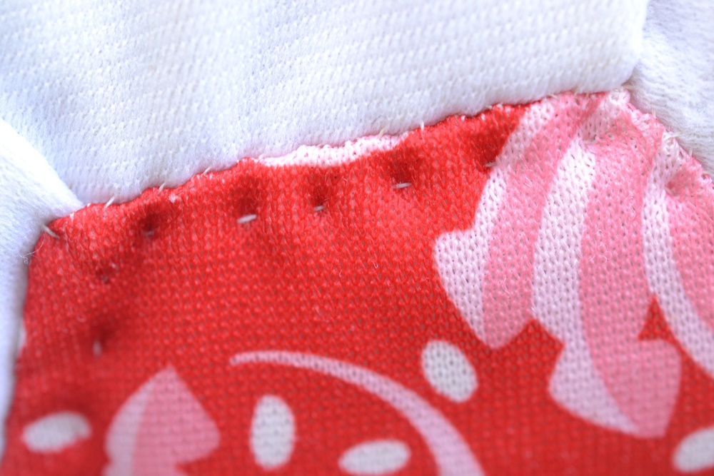 Vintage Hand Sewn & Hand Quilted Honeycomb  Quilt