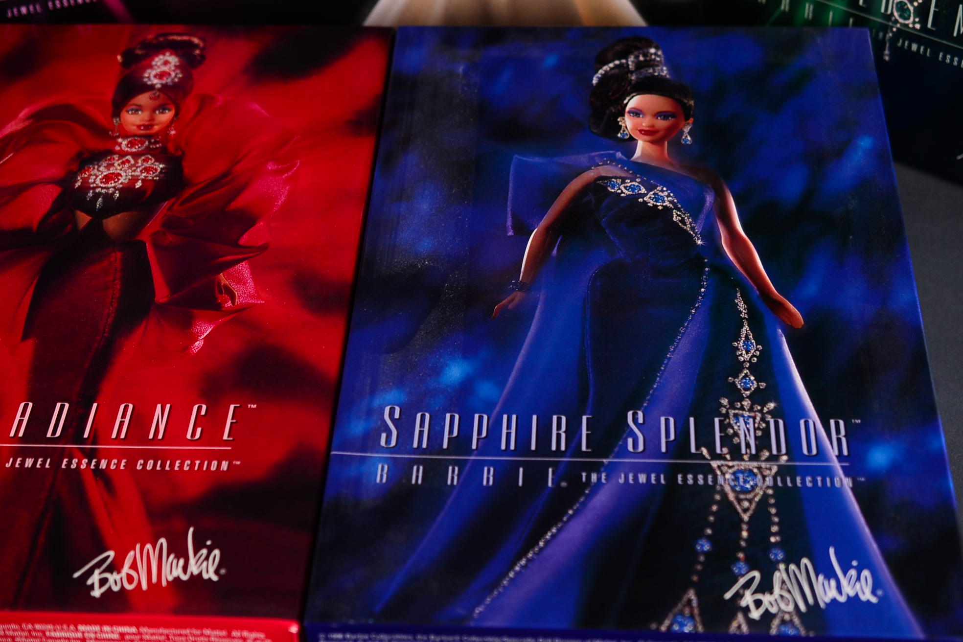 Complete The Jewel Essence Collection Barbies by Bob Mackie