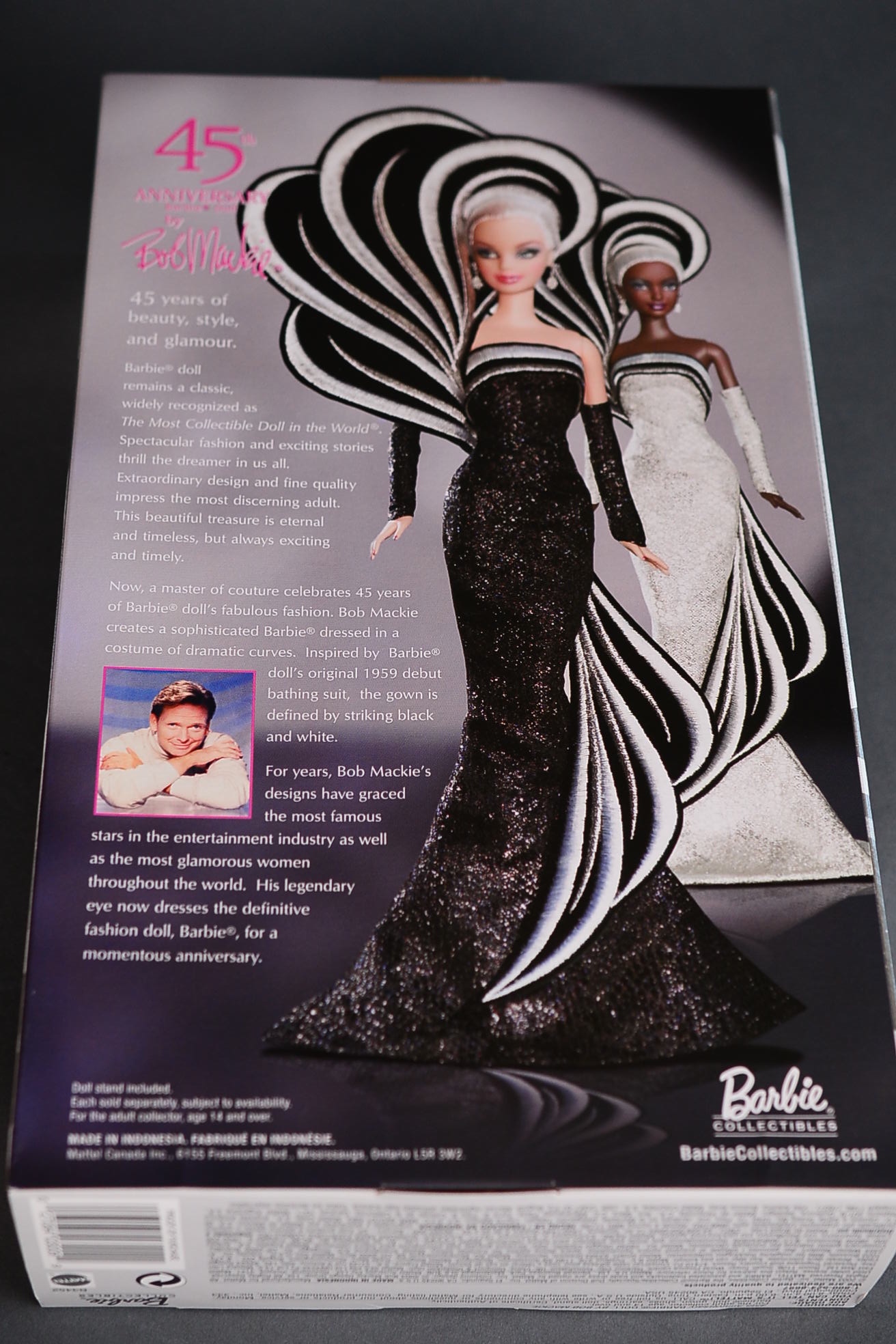 Bob Mackie Diana Ross Barbie and 45th Anniversary Barbie