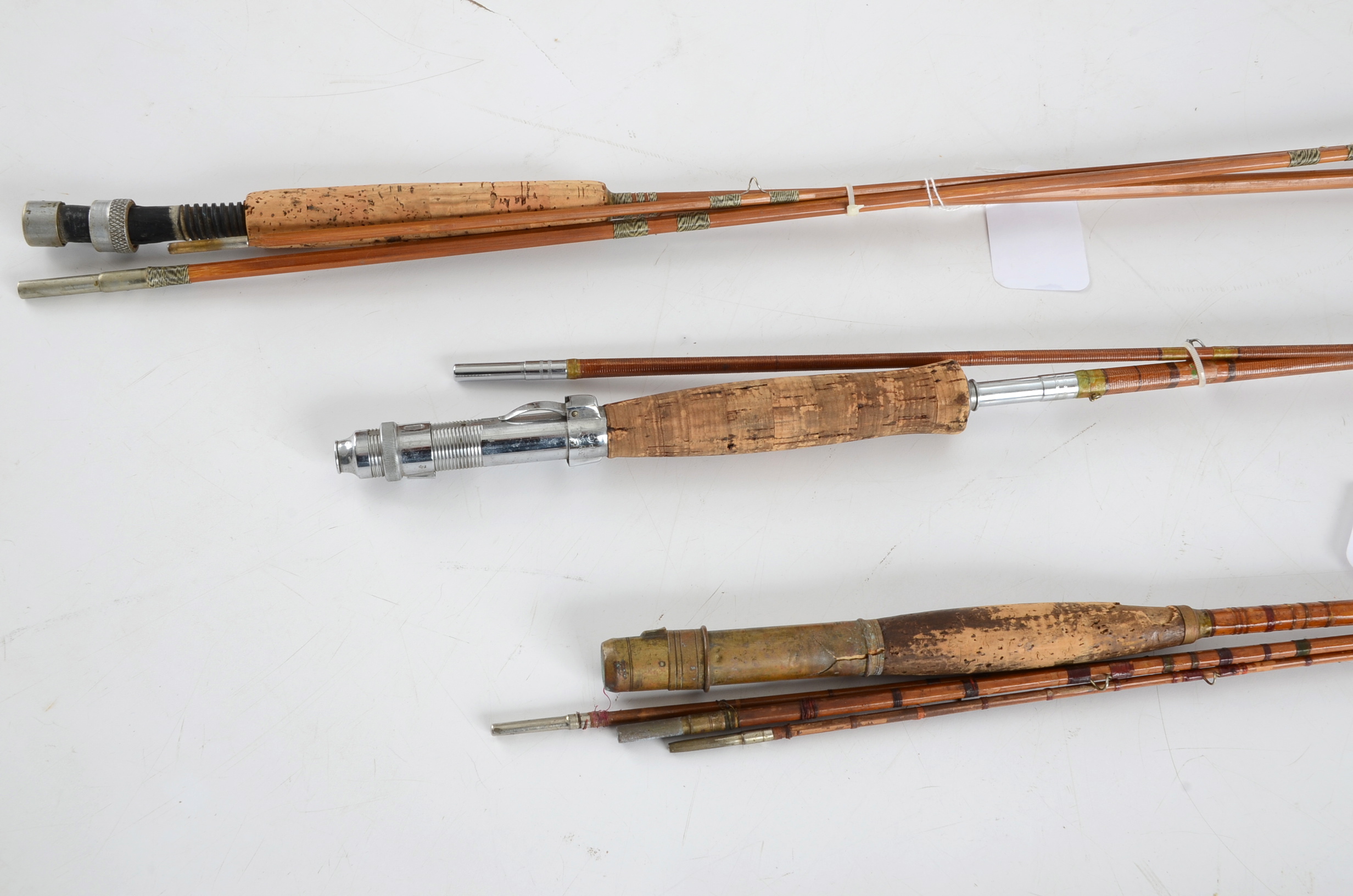 Lot of Five Vintage Fishing Rods