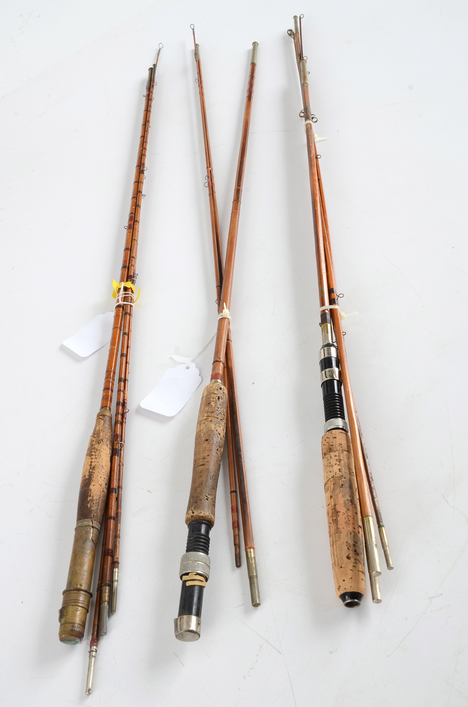 Lot of Five Vintage Fishing Rods