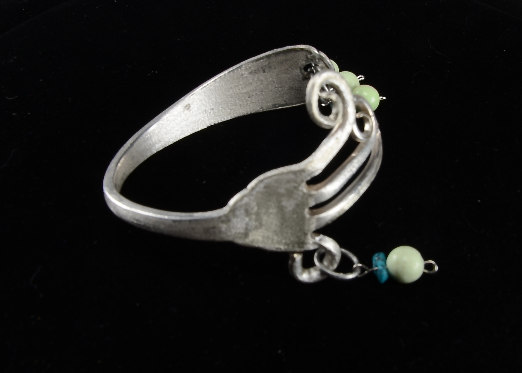 Repurposed Silver-plated Fork Bracelet