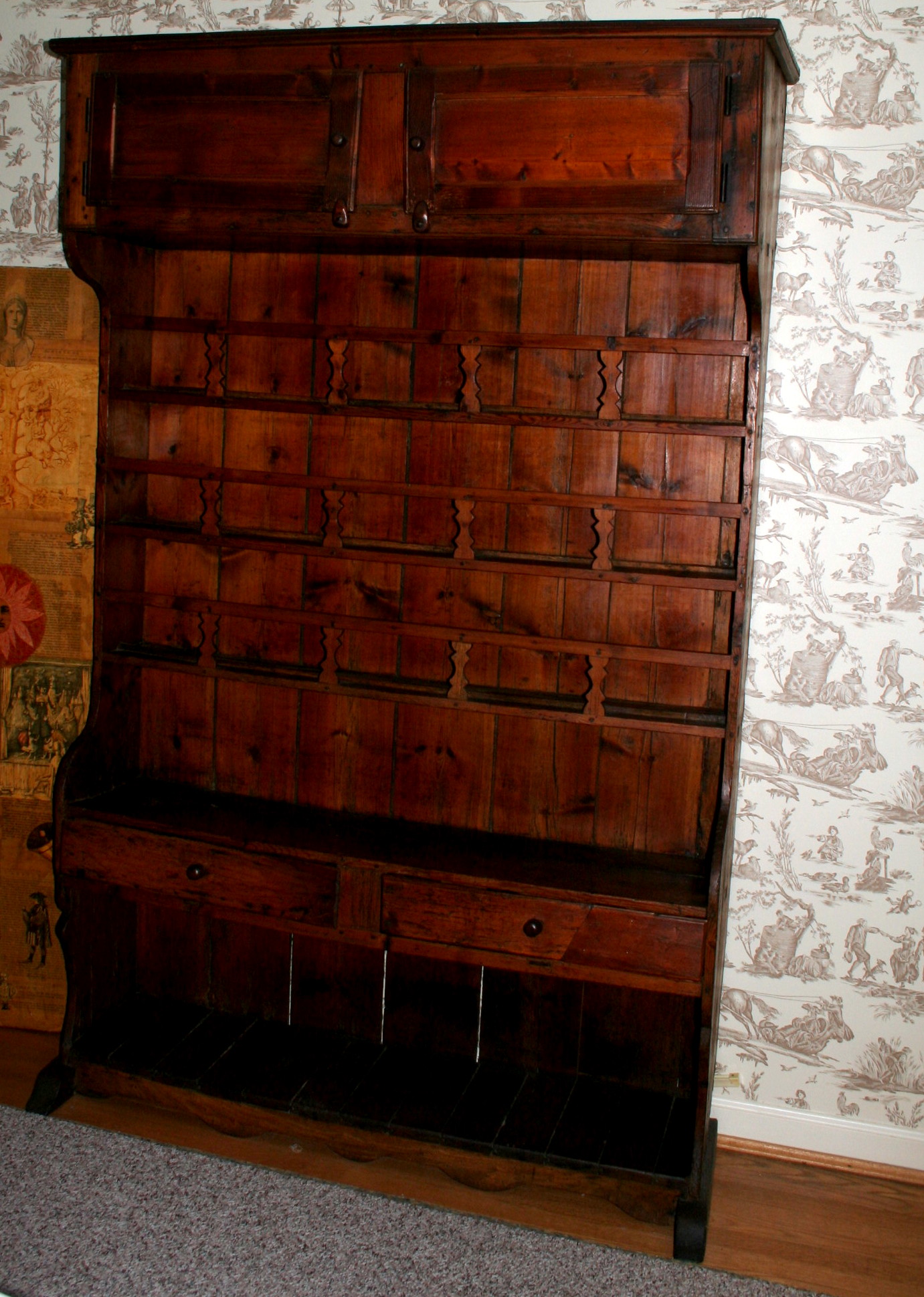 Antique French Vaisselier/Cupboard