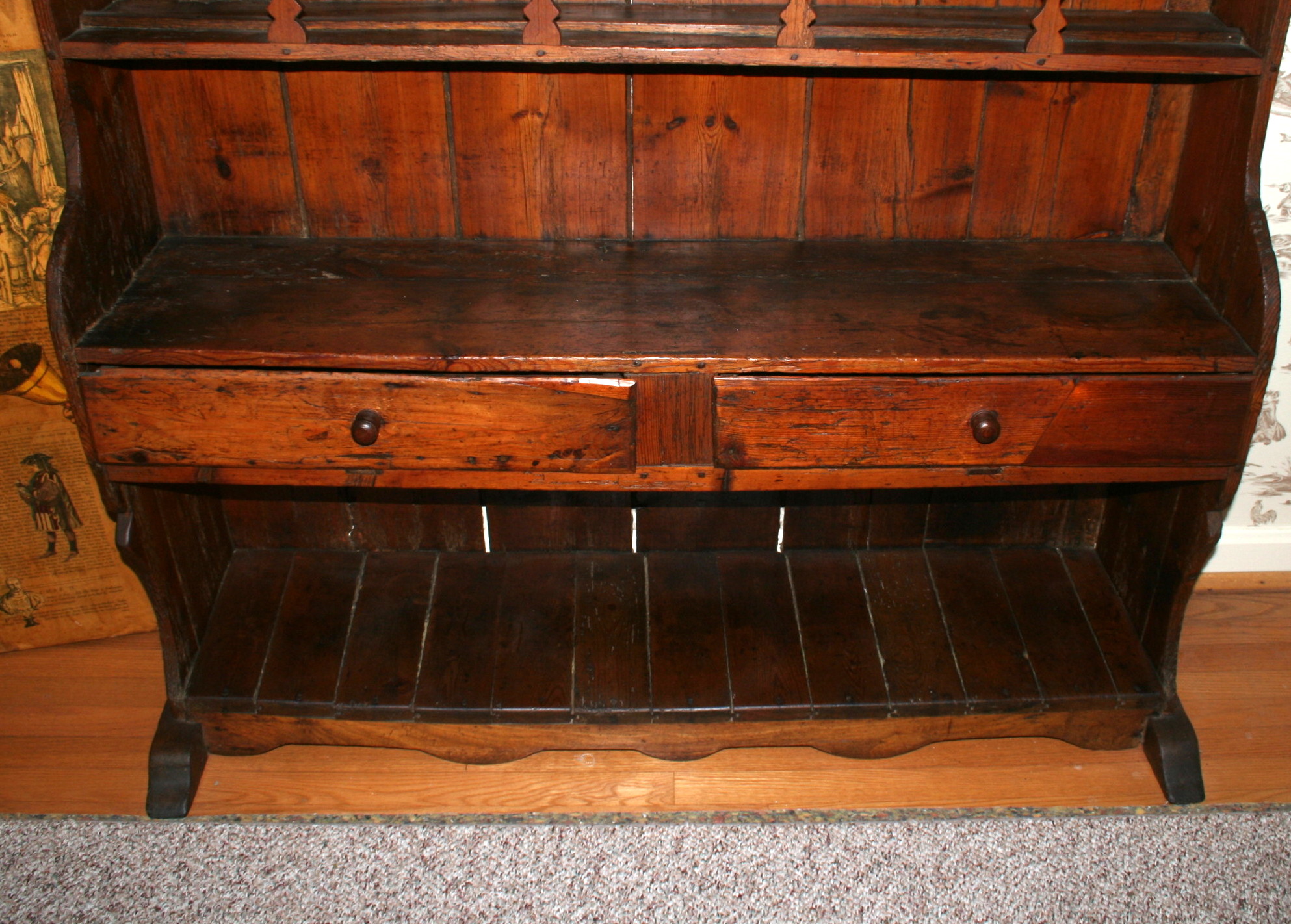 Antique French Vaisselier/Cupboard