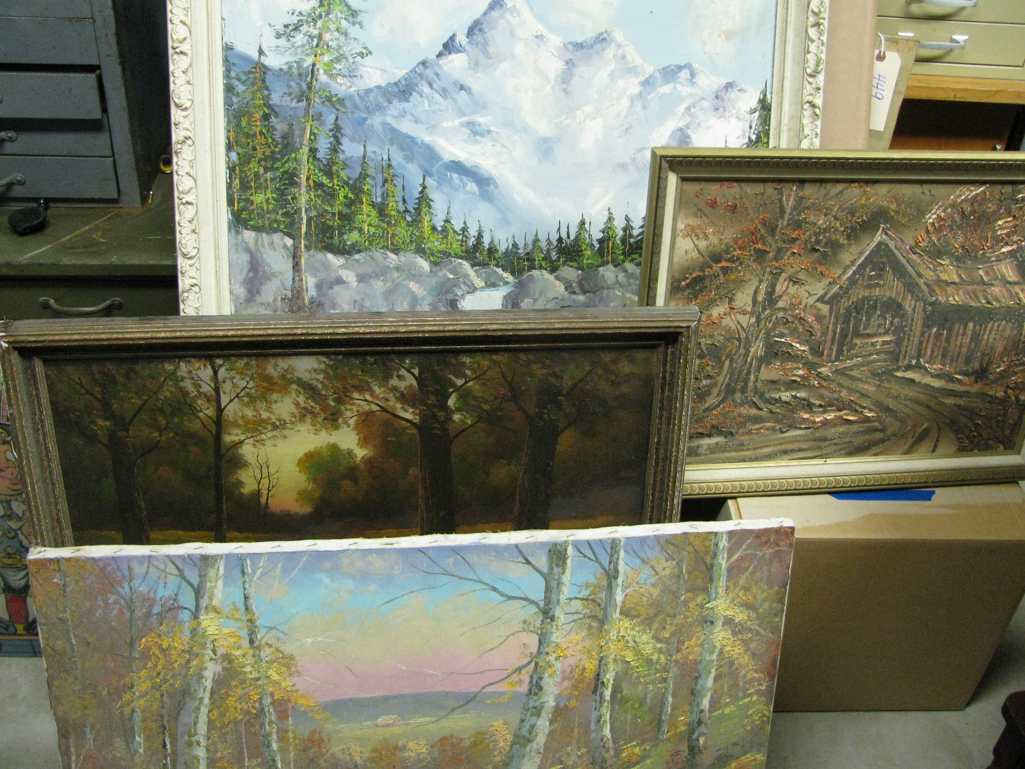 Original Oil Paintings by Indiana's Trover, Fullen and Griffith