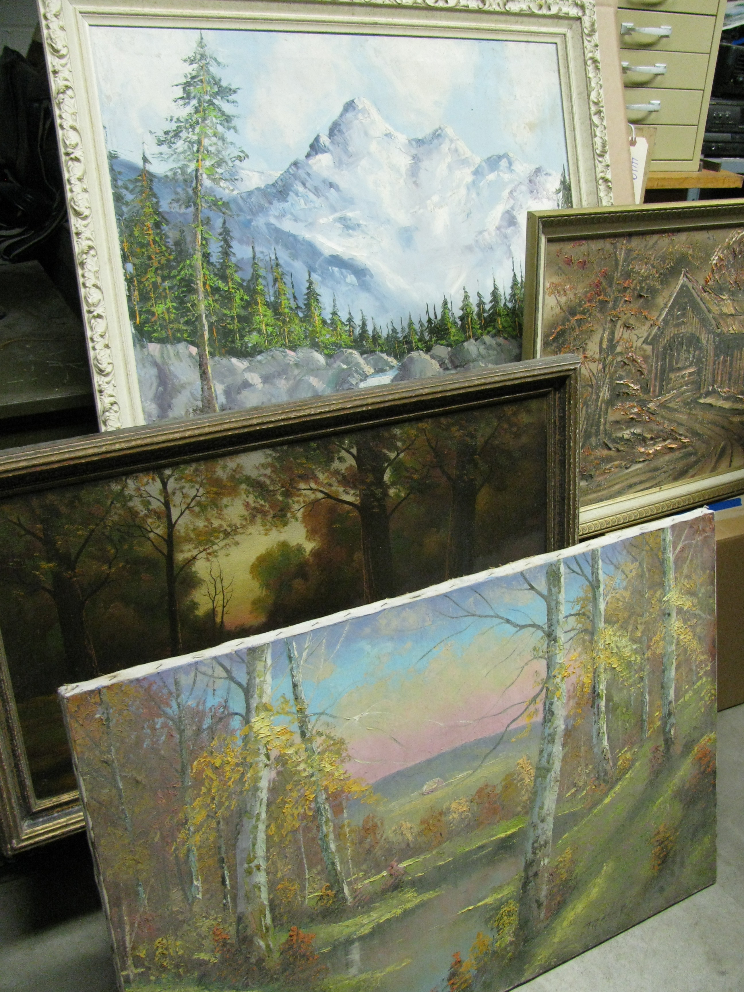 Original Oil Paintings by Indiana's Trover, Fullen and Griffith