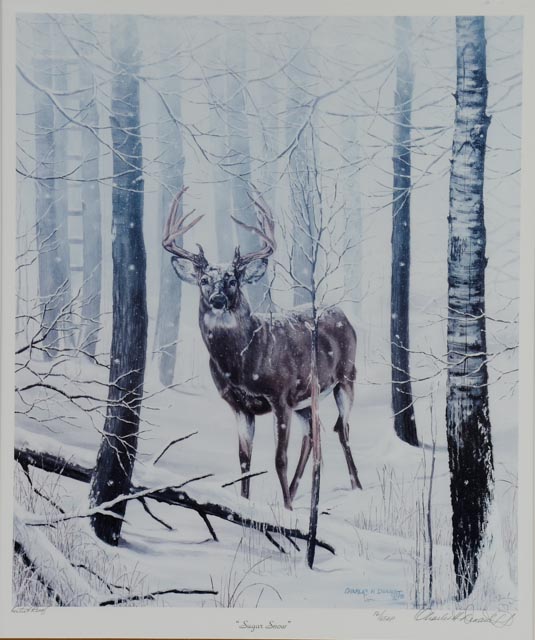 Charles H. Denault Signed LE Lithography Print