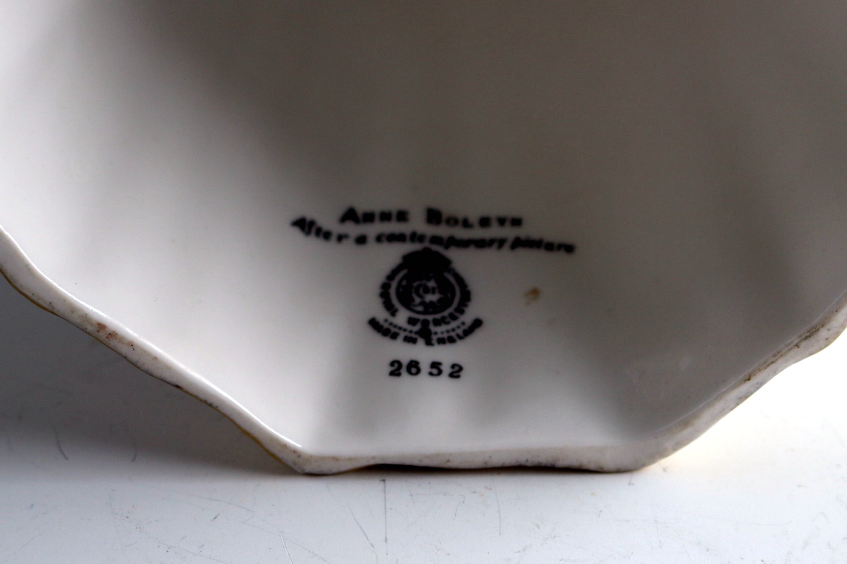 Royal Worcester Figurine of Anne Boleyn #2652