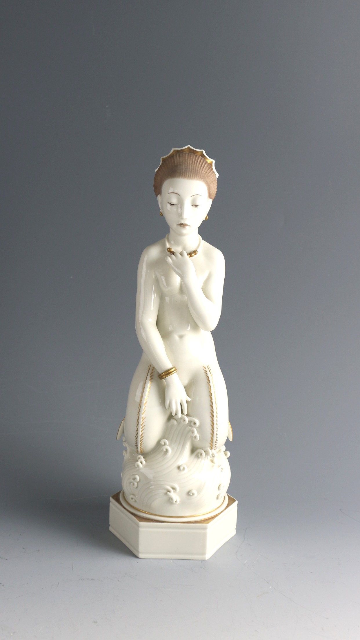 Royal Copenhagen Mermaid Figurine #12459